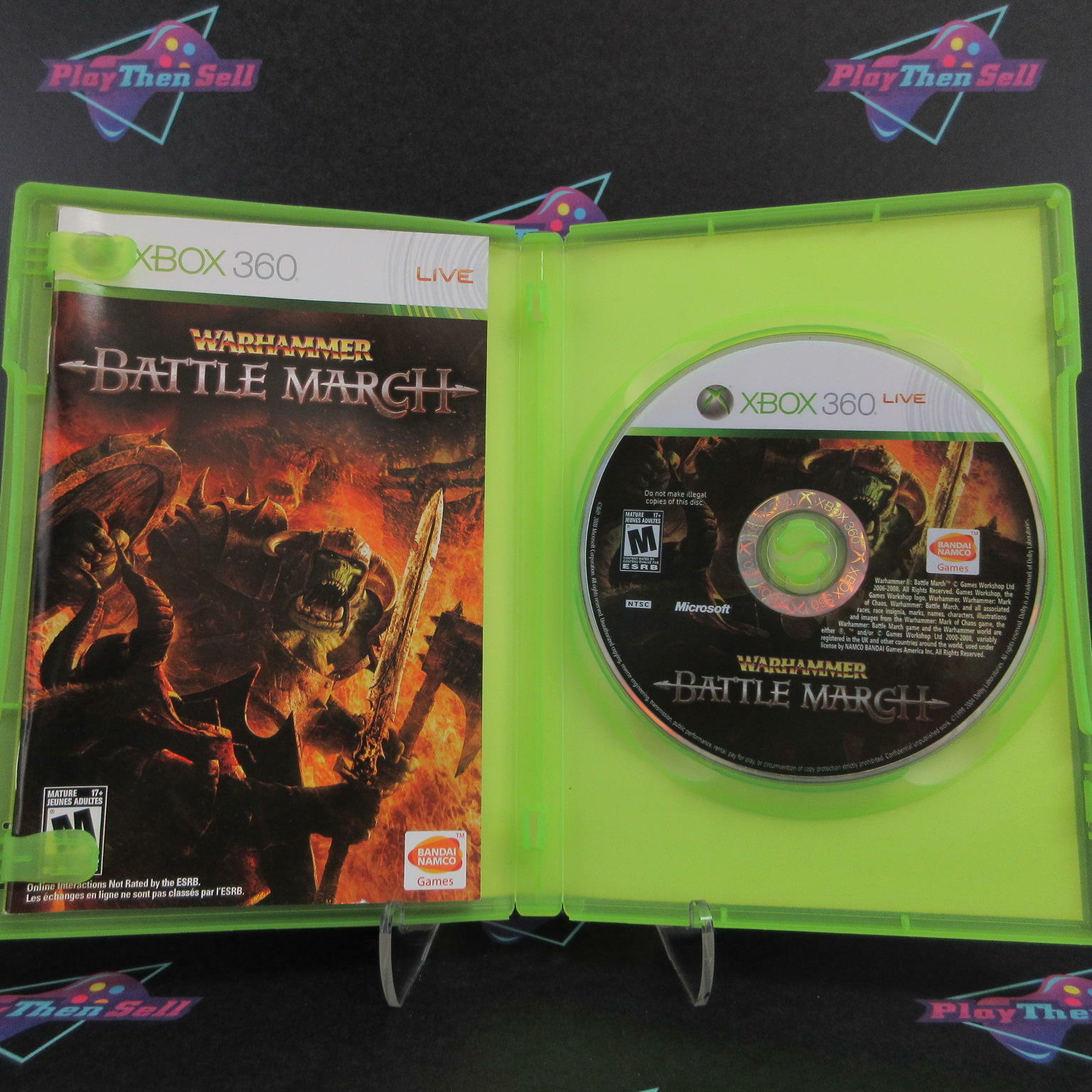 Warhammer Battle March Xbox 360 - Like New