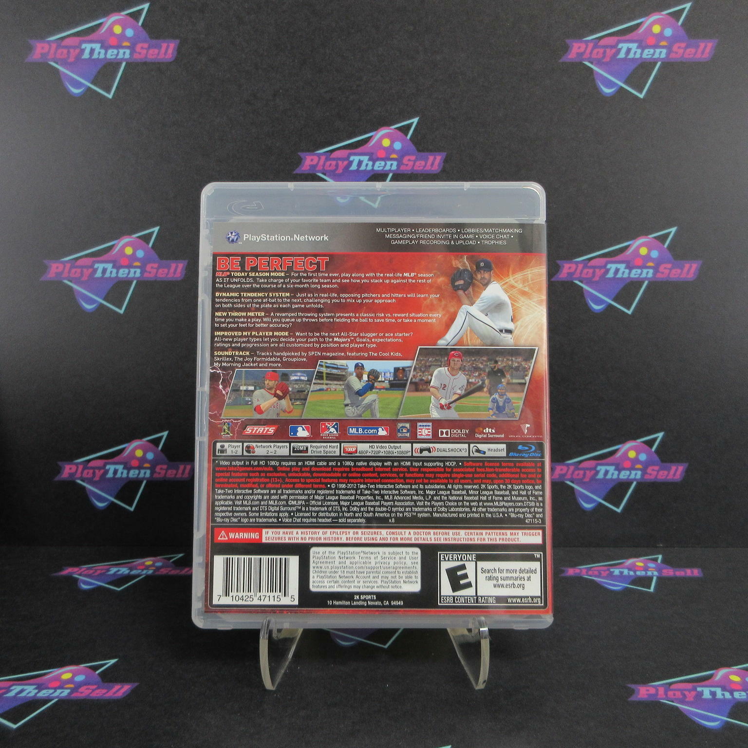 Major League Baseball 2K12 MLB PS3 PlayStation 3 - Like New