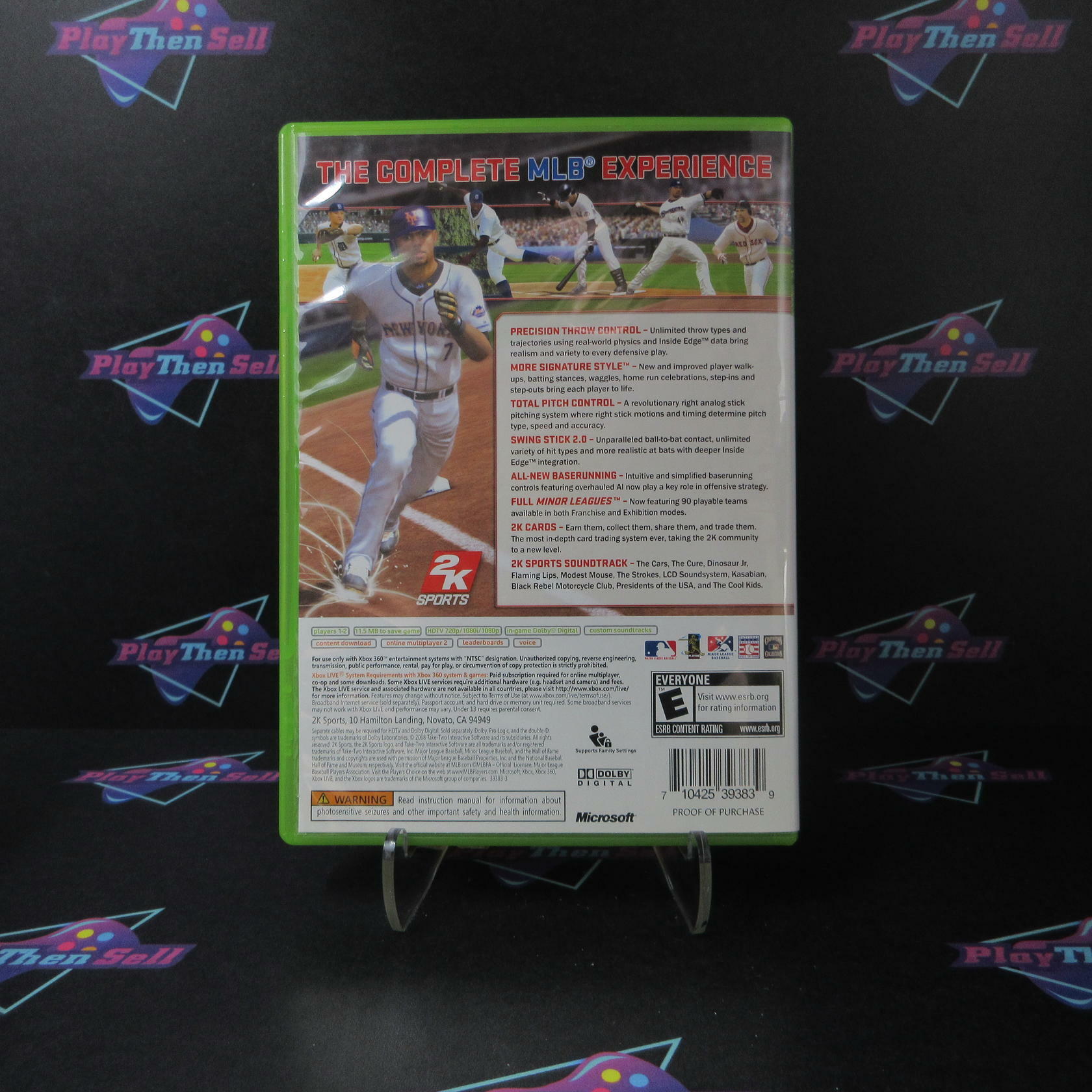 Major League Baseball 2K8 Xbox 360 - Very Good