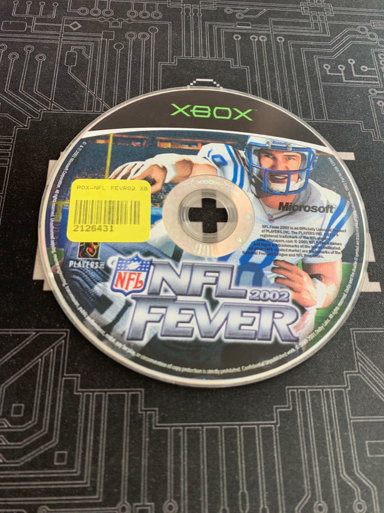 NFL Fever 2002 Xbox DD - Very Good