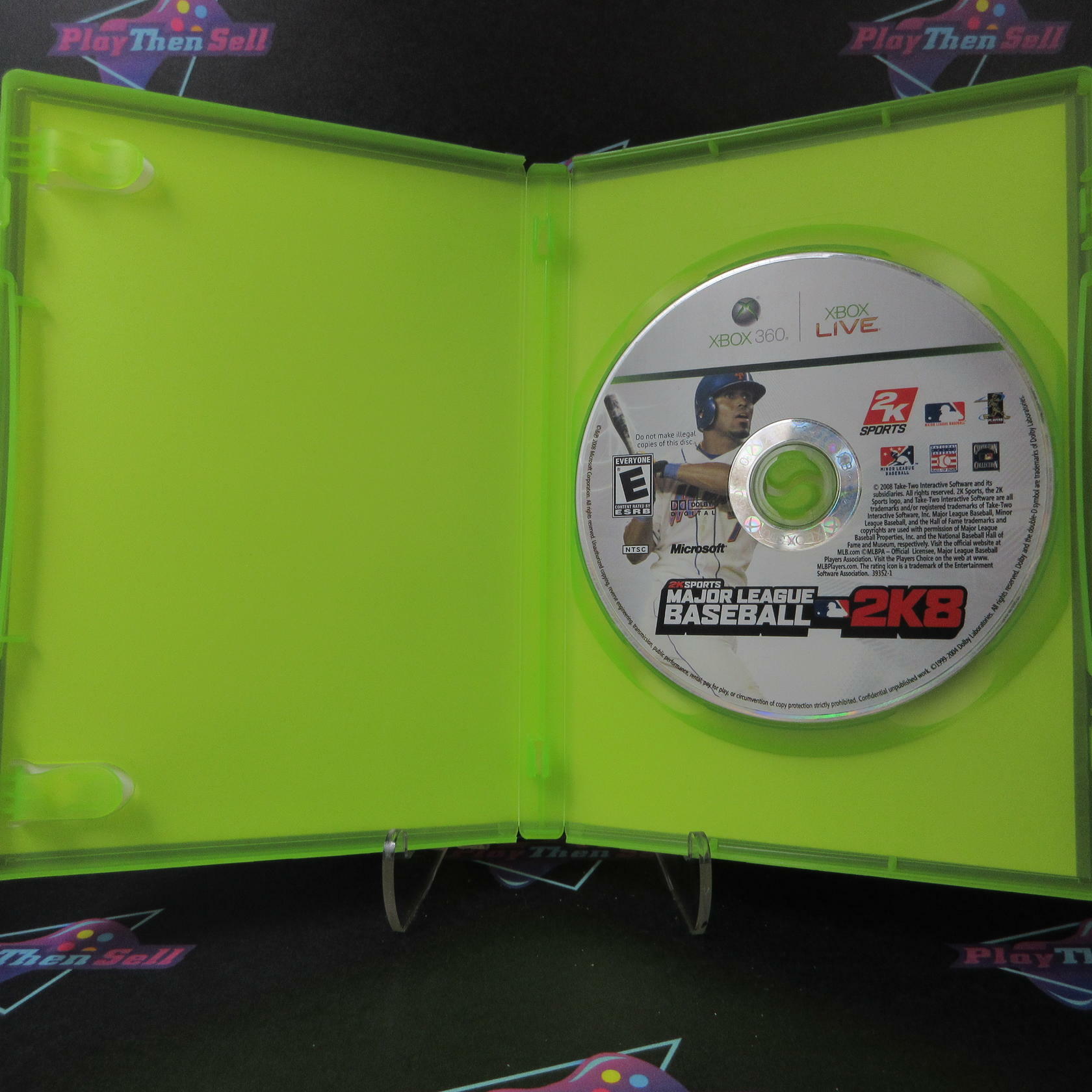 Major League Baseball 2K8 Xbox 360 - Very Good