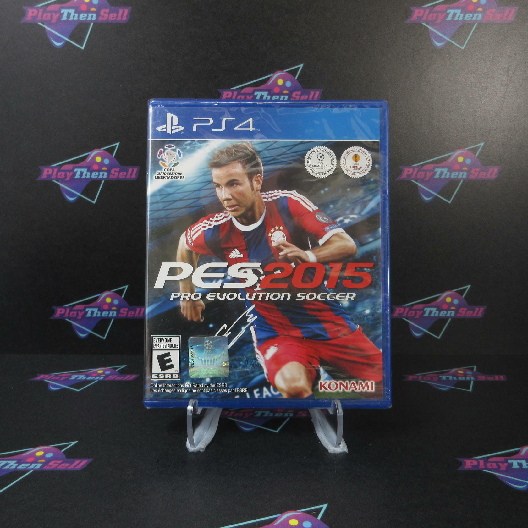 Pro Evolution Soccer 2015 PS4 PlayStation 4 Sealed - See Pics - Like New