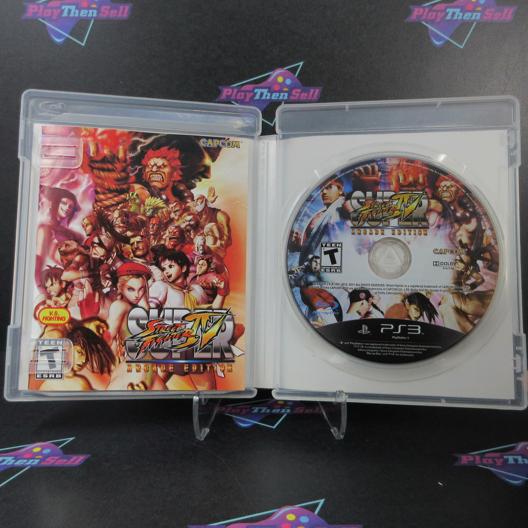 Super Street Fighter IV Arcade Edition PS3 PlayStation 3 - Like New