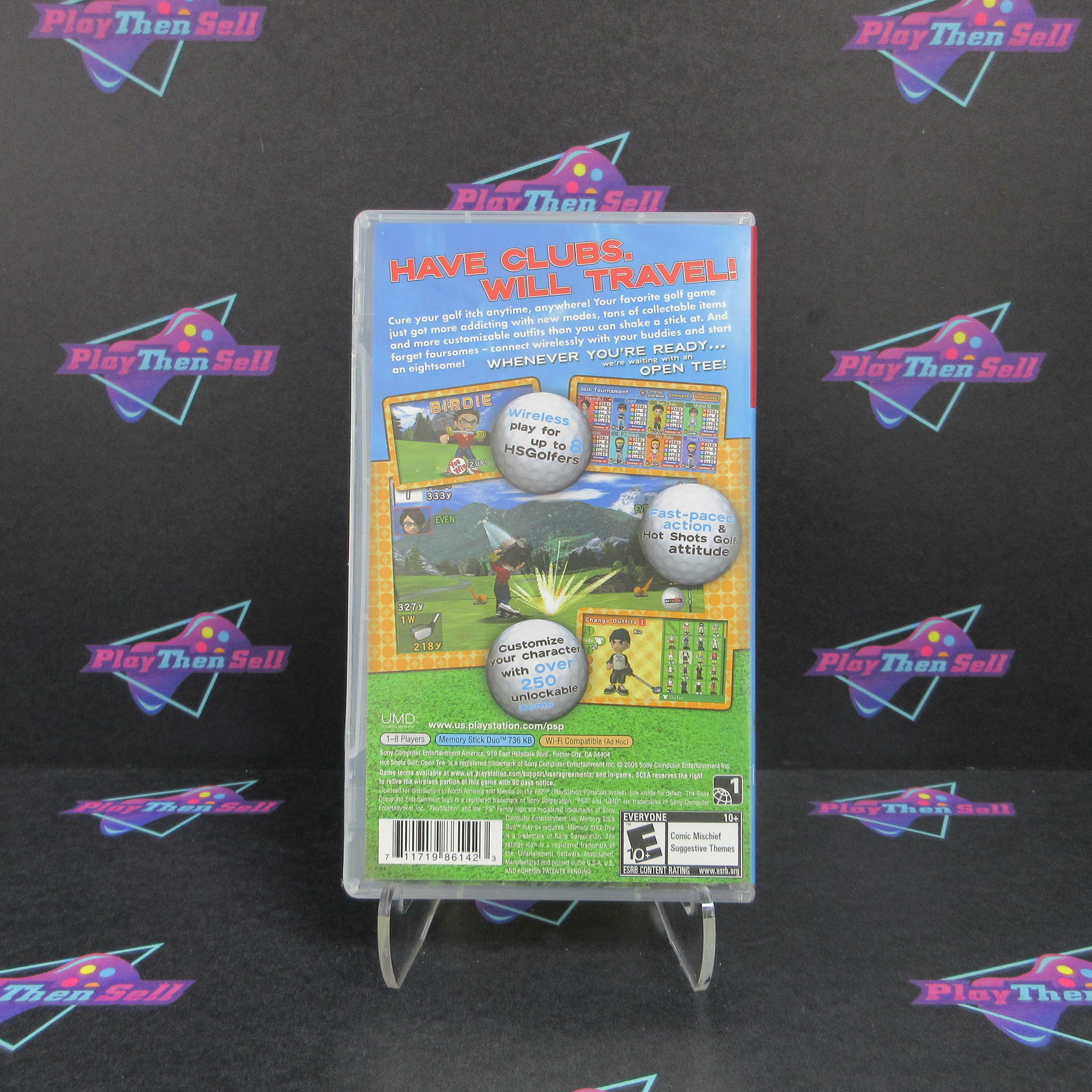 Hot Shots Golf Open Tee Sony PSP Greatest Hits - Like New