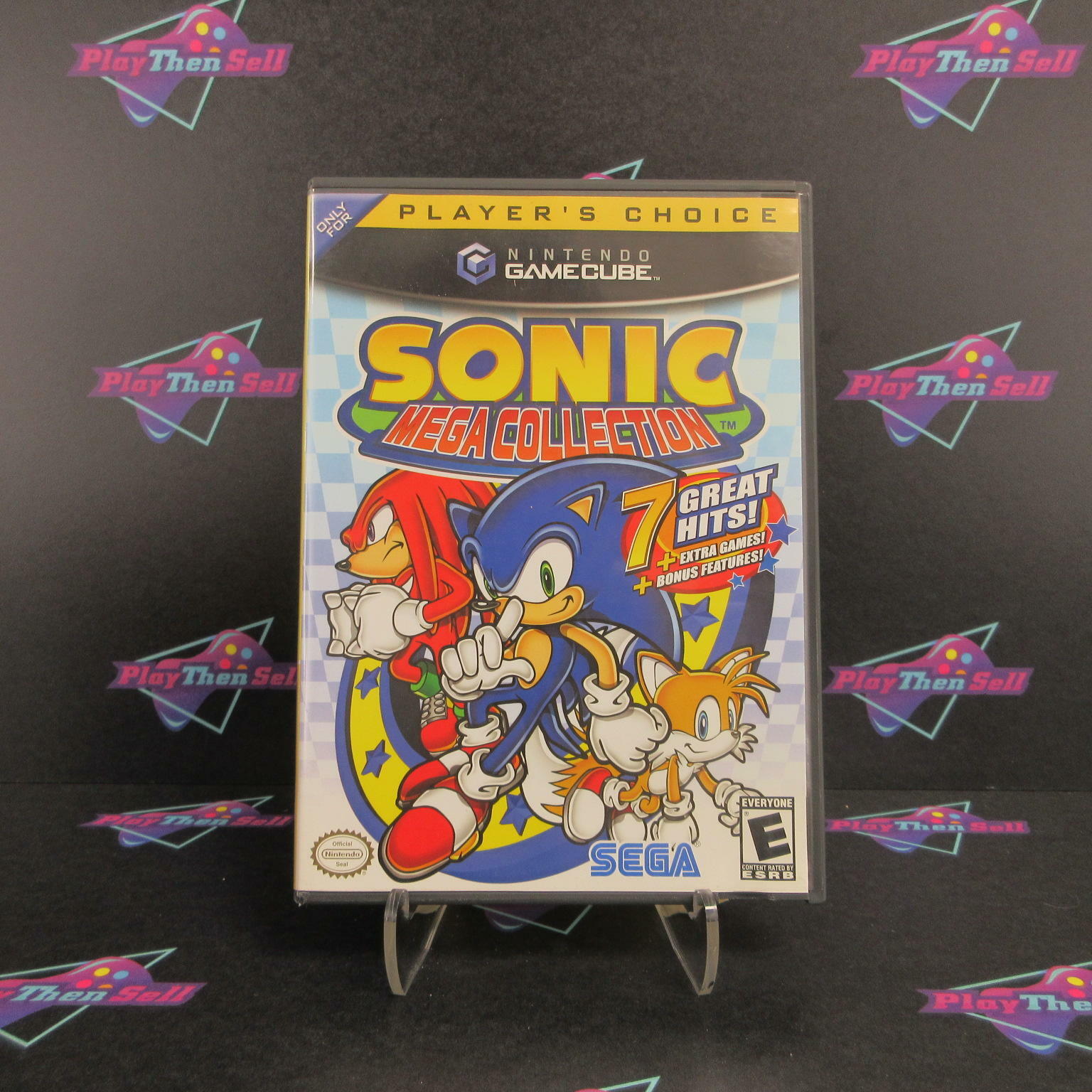 Sonic Mega Collection Nintendo Gamecube Player's Choice - Like New