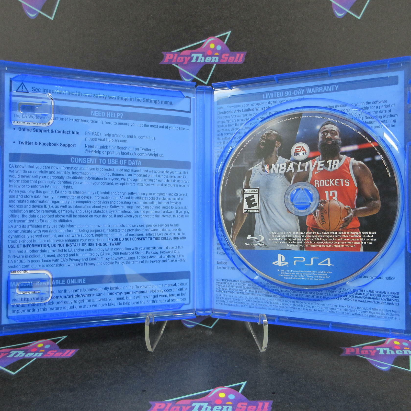 NBA LIVE 18 PS4 PlayStation 4 - Like New