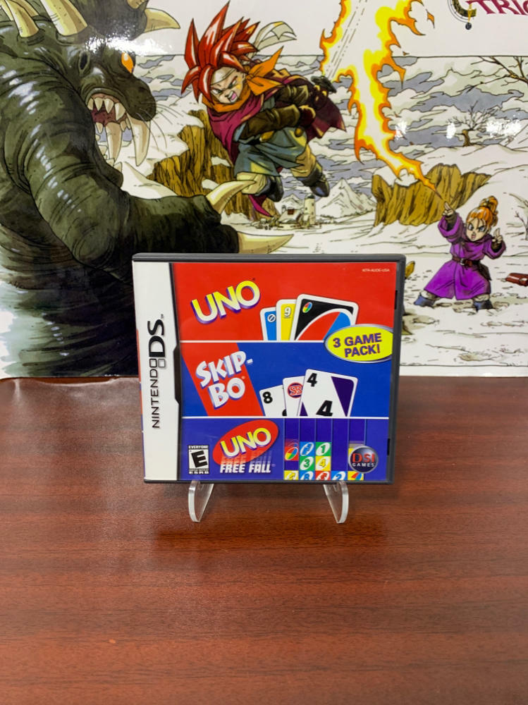 Uno / Skip-Bo / Uno Freefall Nintendo DS - Like New
