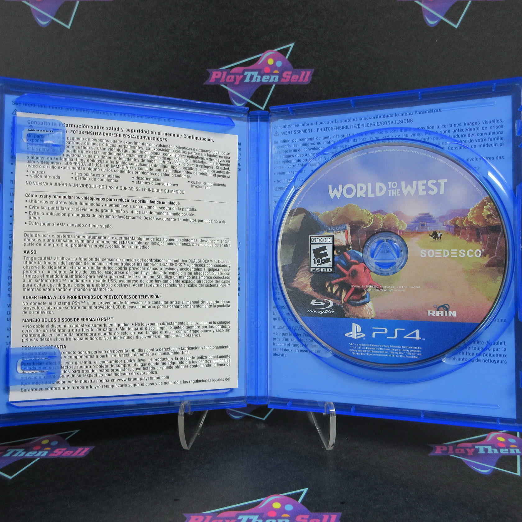 World to the West PS4 PlayStation 4 - Like New