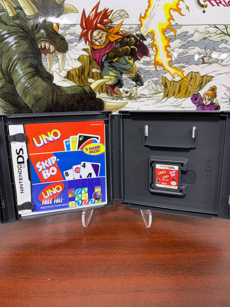 Uno / Skip-Bo / Uno Freefall Nintendo DS - Like New