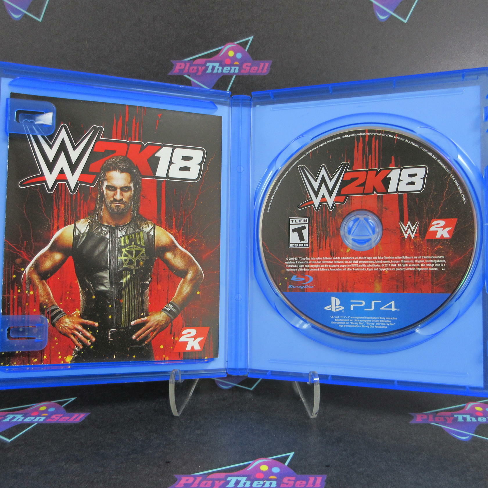 WWE 2K18 PS4 PlayStation 4 - Like New