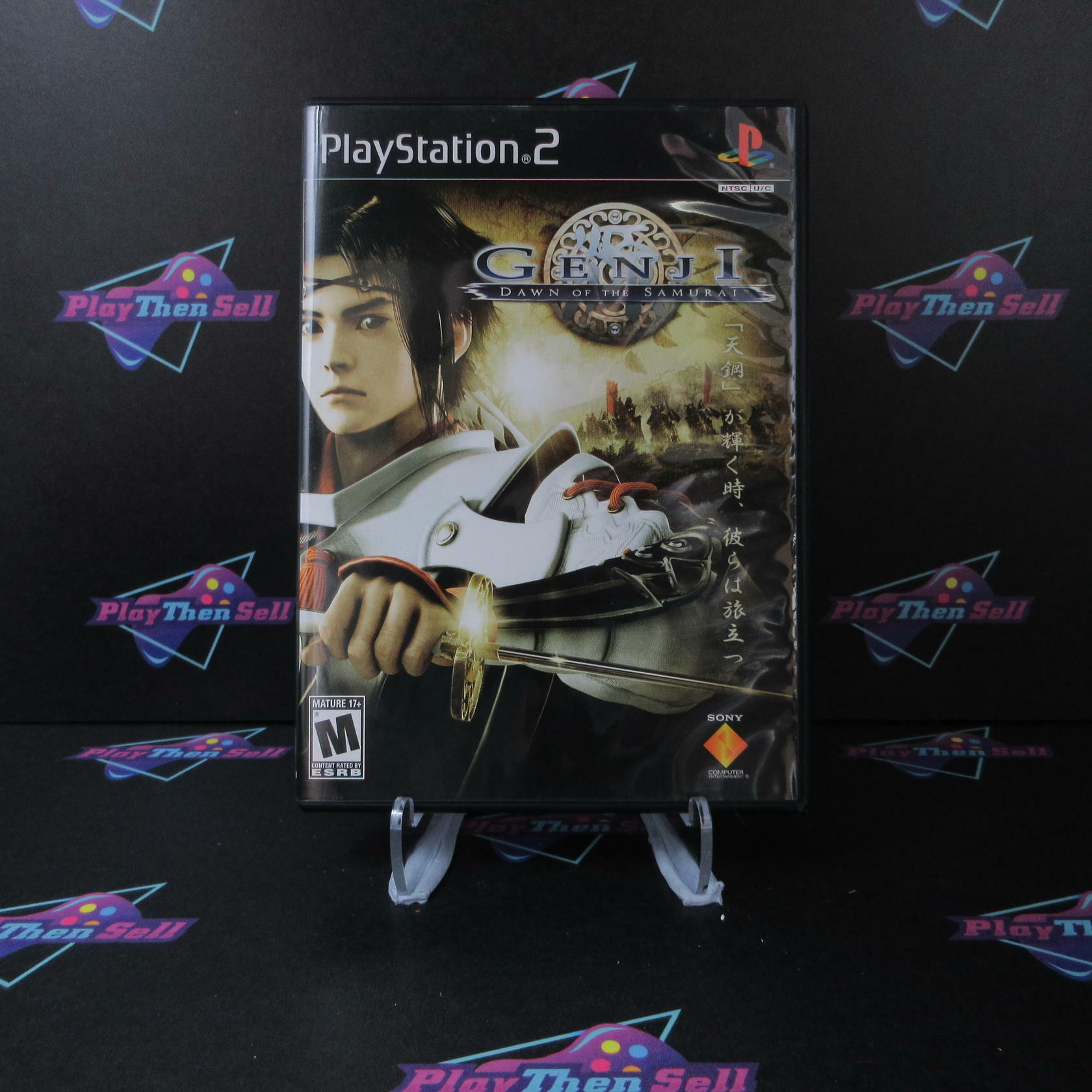 Genji Dawn of the Samurai PS2 PlayStation 2 + Reg Card - Like New