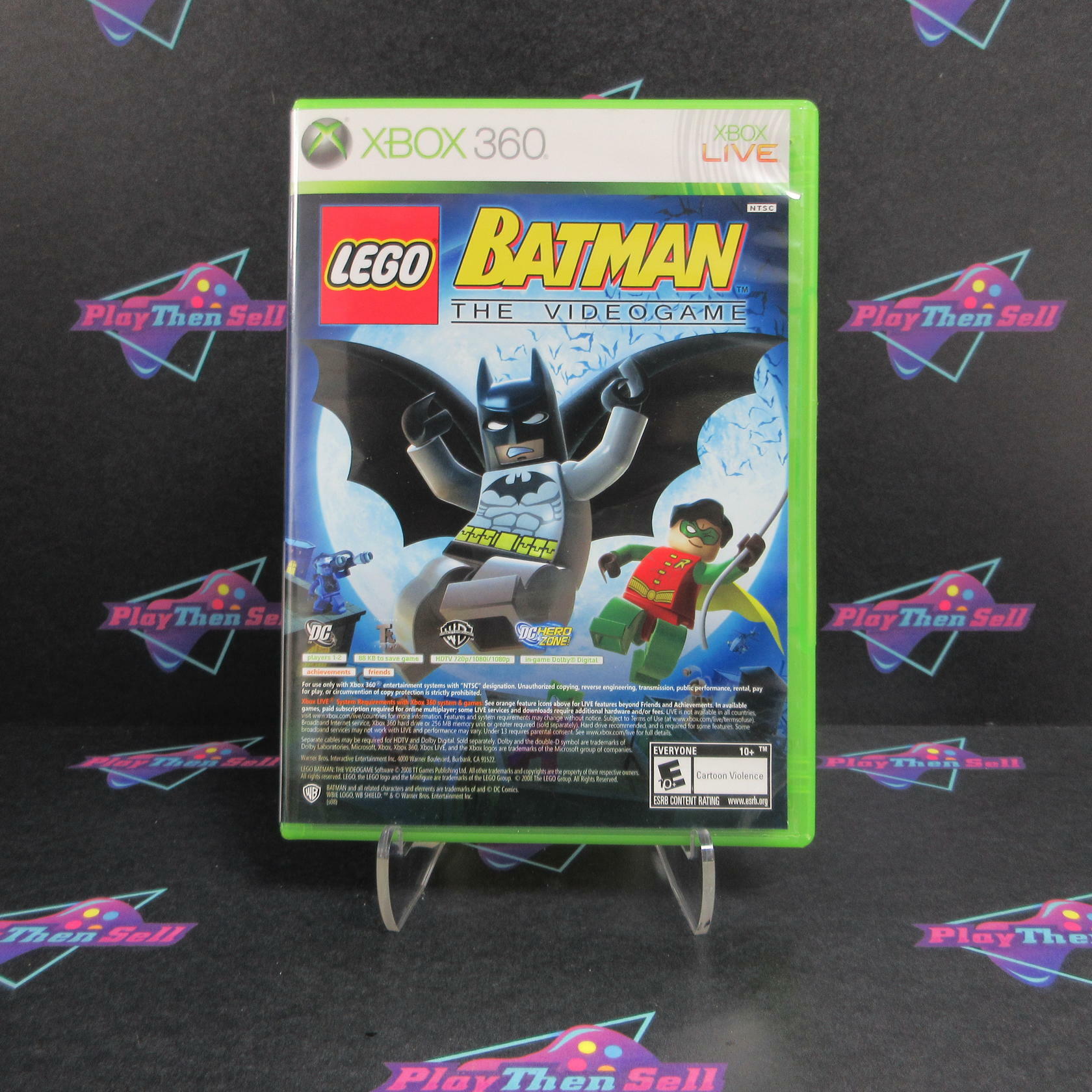 LEGO Batman The Videogame / Pure Xbox 360 - Like New