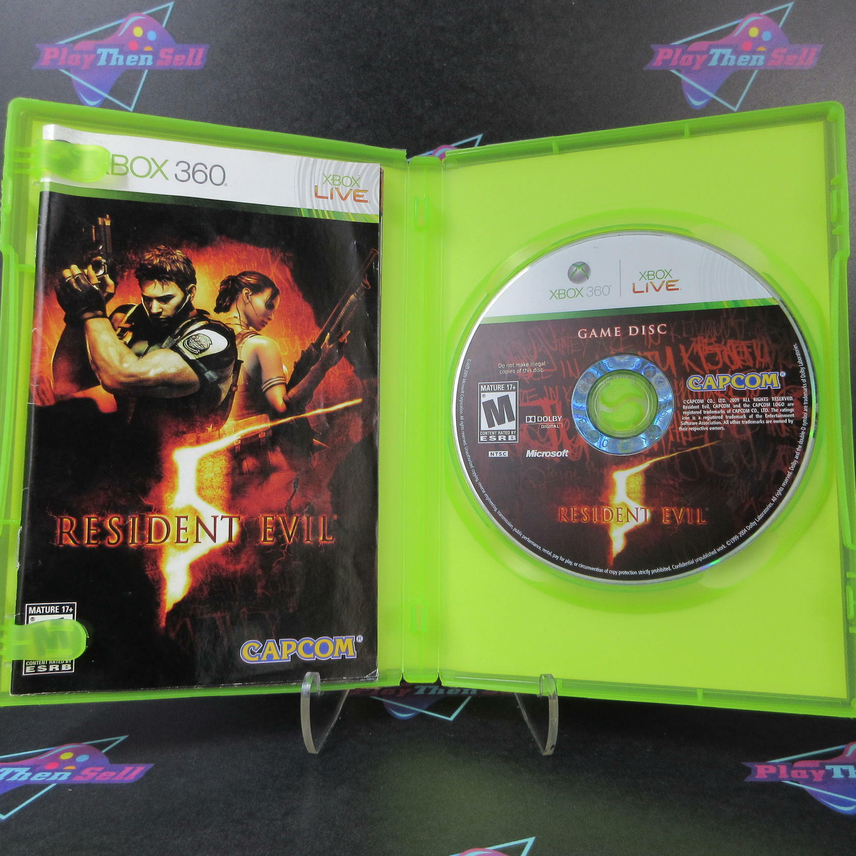 Resident Evil 5 Xbox 360 Complete - Excellent
