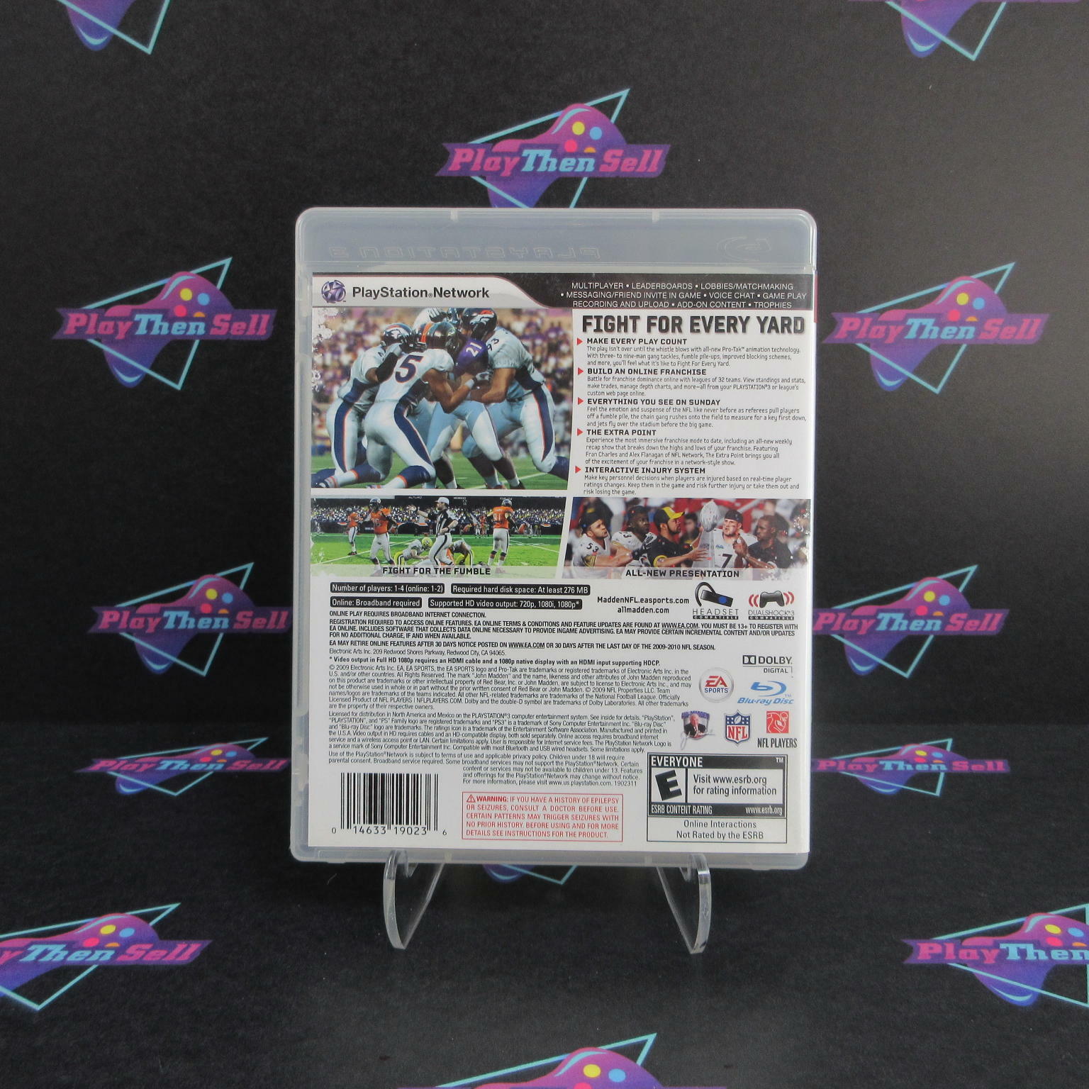 Madden NFL 10 PS3 PlayStation 3 - Very Good