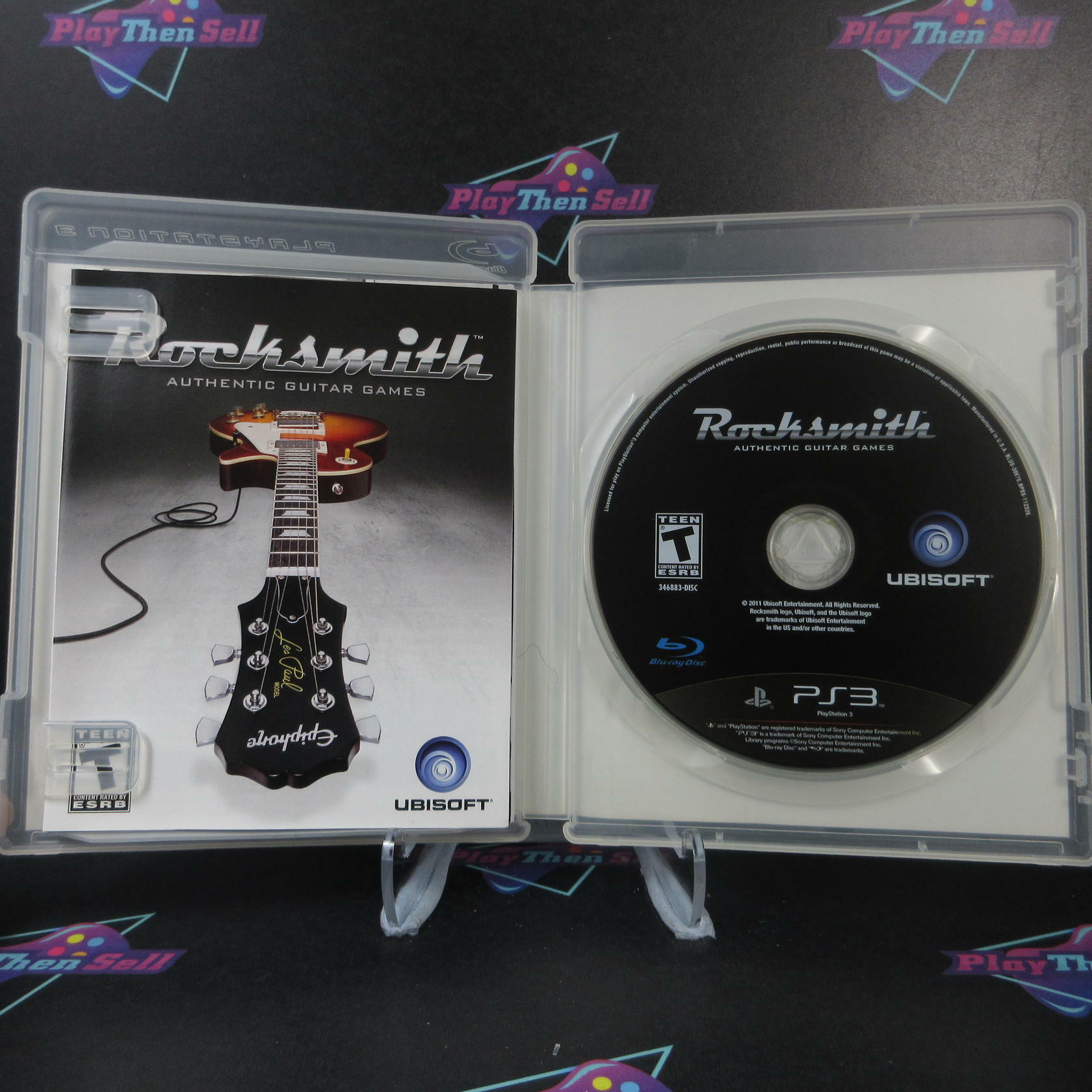 Rocksmith Game Only PS3 PlayStation 3 AD Complete CIB - Very Good