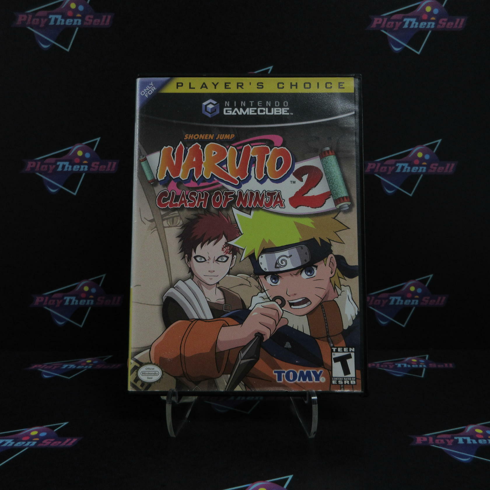 Naruto Clash of Ninja 2 Players Choice GameCube AD/NM - Very Good