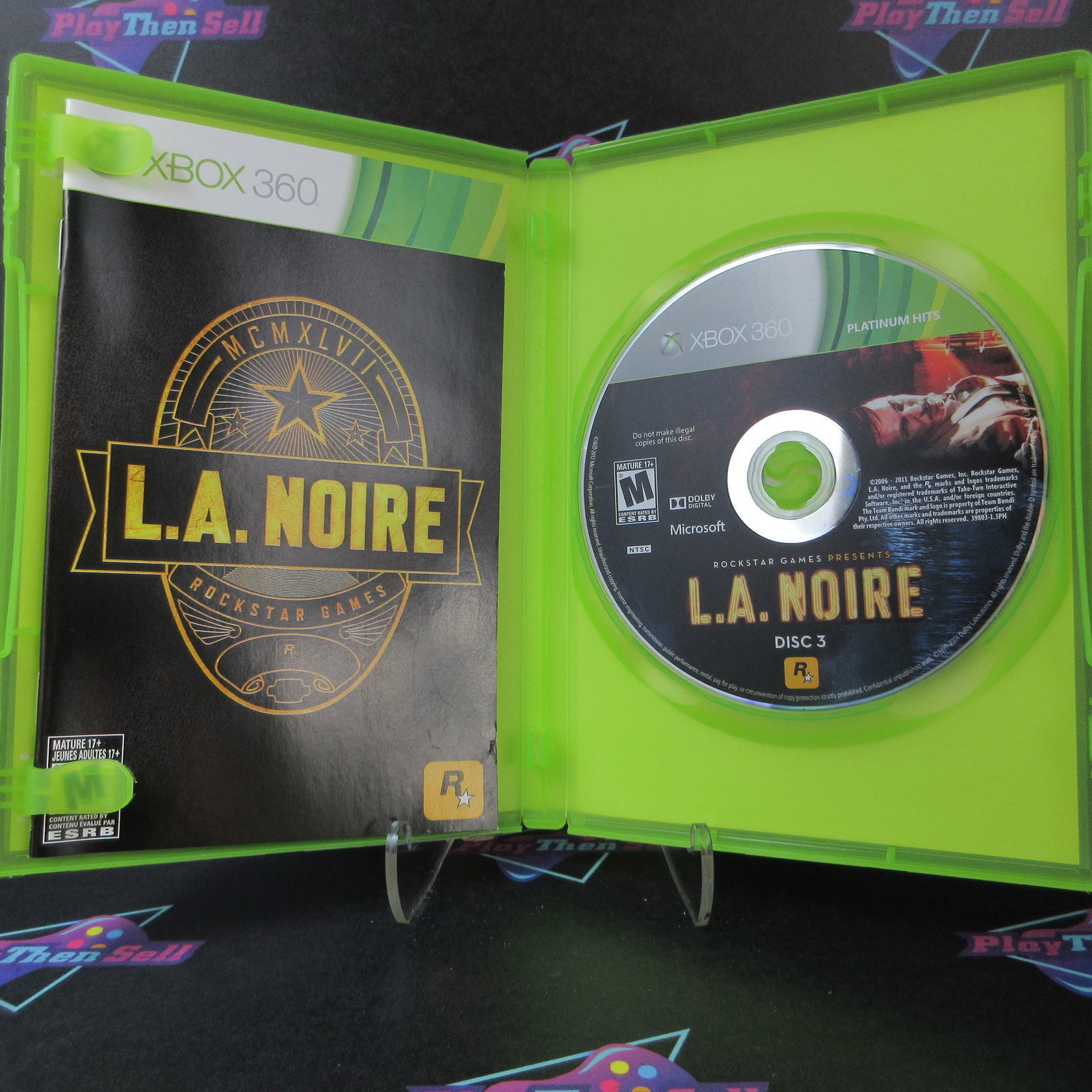 L.A. Noire Xbox 360 PH - Like New