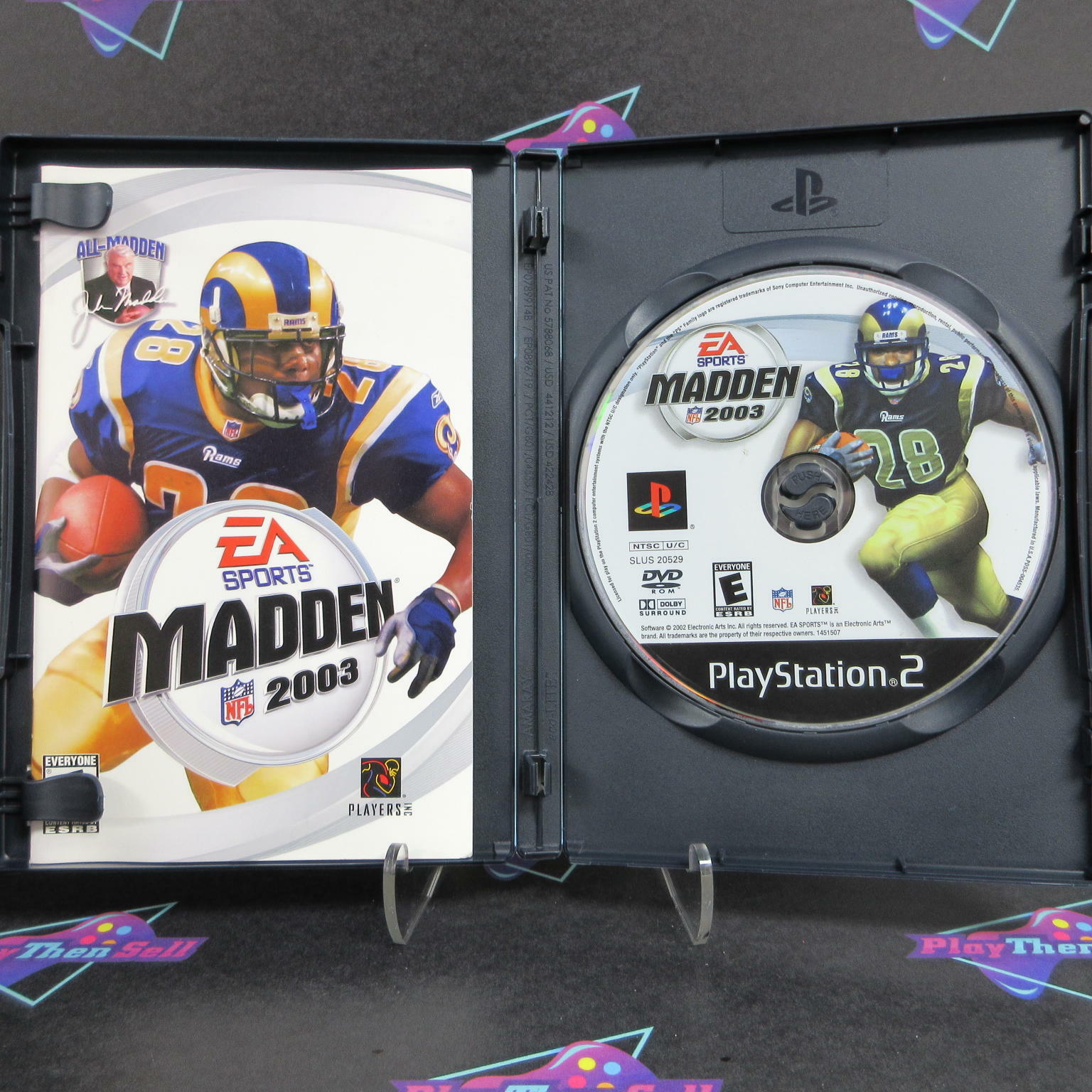 Madden NFL 2003 PS2 Playstation 2 + Reg Card - Like New