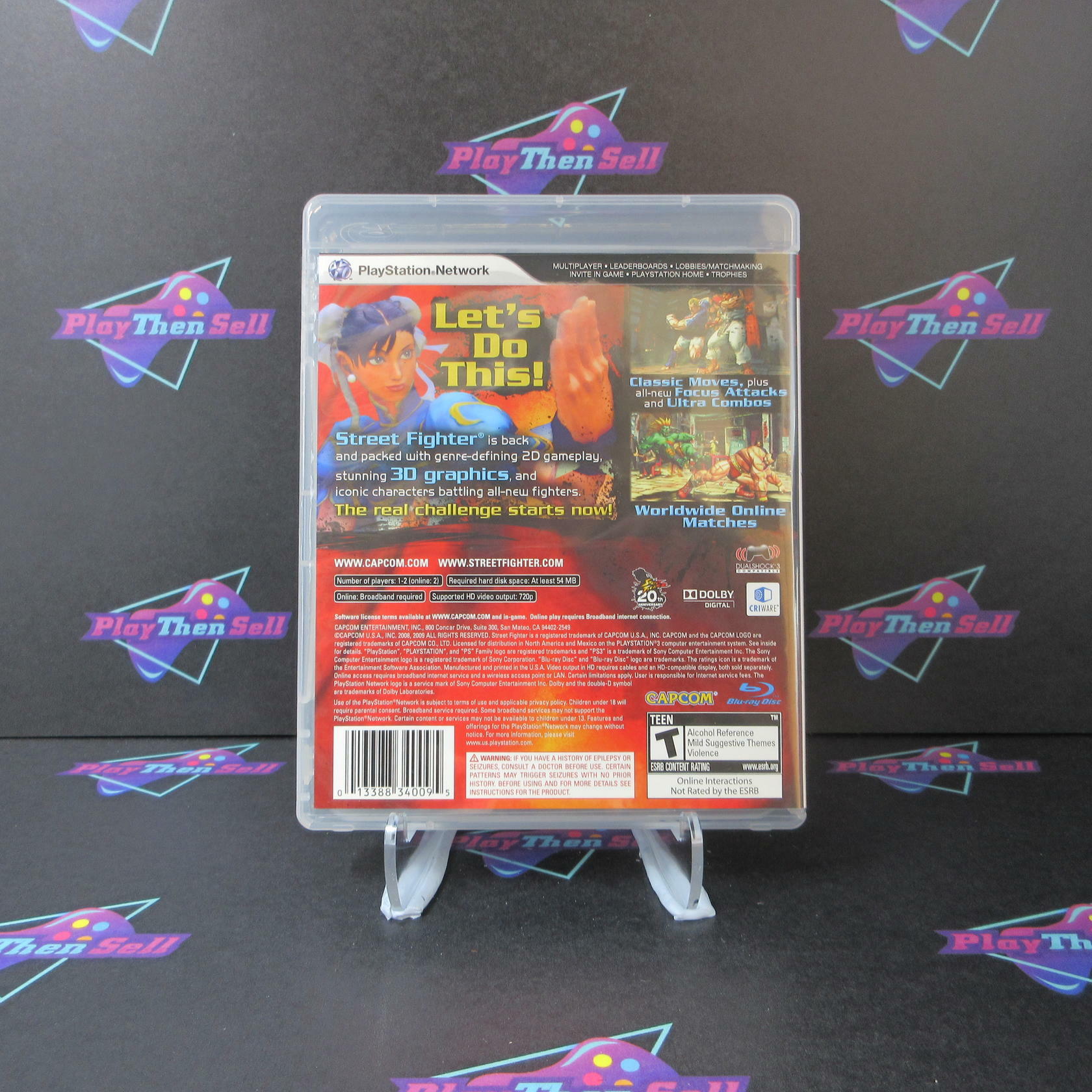 Street Fighter IV PlayStation 3 PS3 - Like New