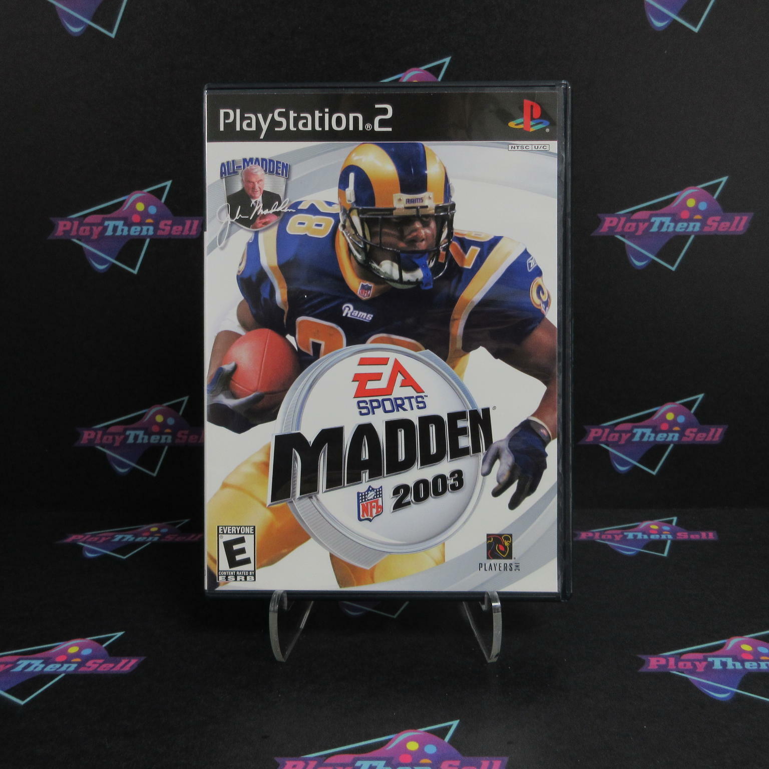 Madden NFL 2003 PS2 Playstation 2 + Reg Card - Like New