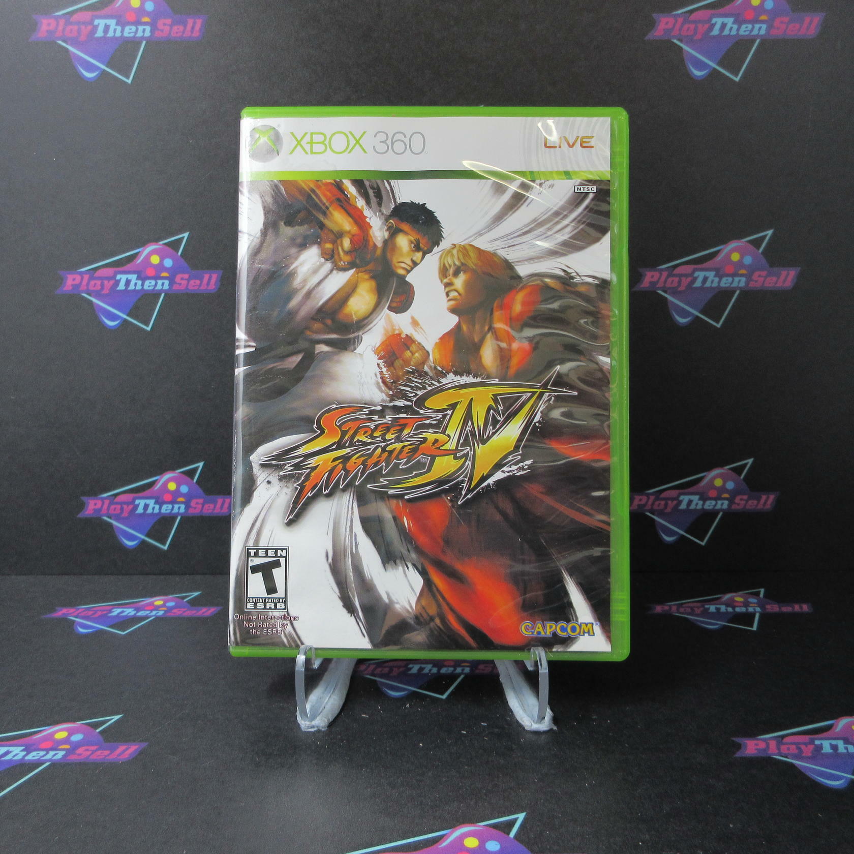 Street Fighter IV Xbox 360 AD Complete CIB - Very Good