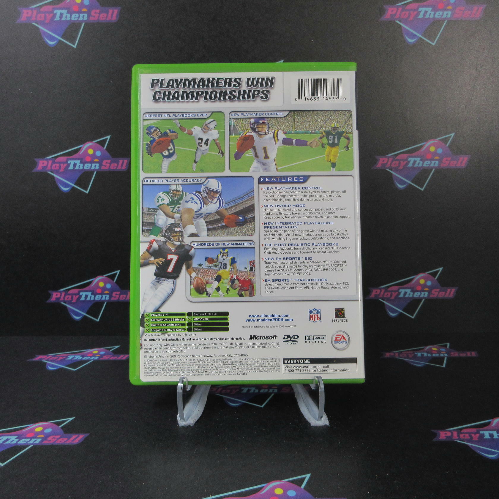 Madden NFL 2004 Xbox AD Complete - Very Good