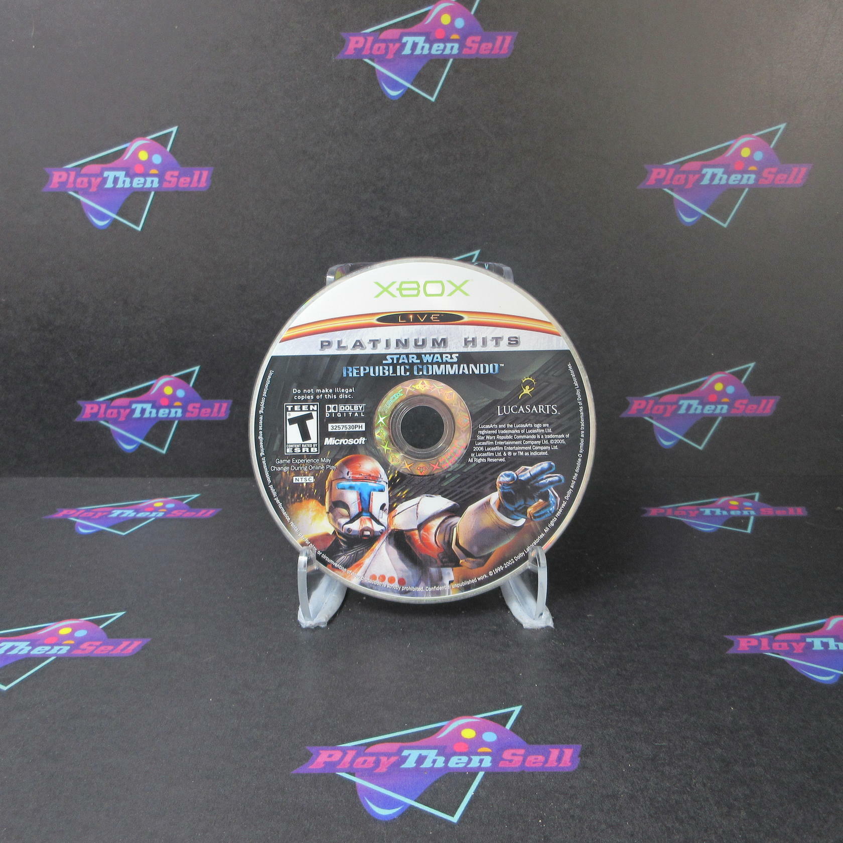 Star Wars Republic Commando PH - Xbox Disc Only - Very Good