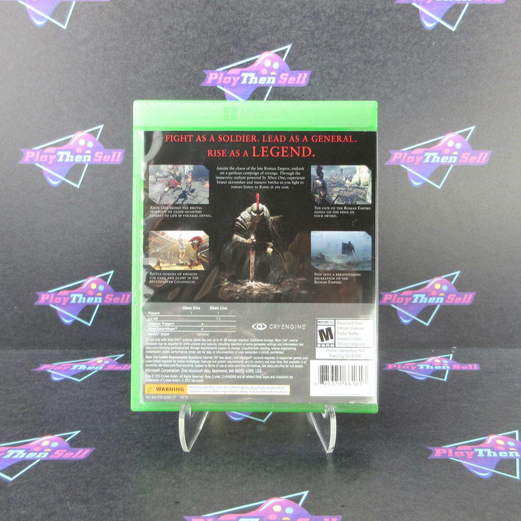 Ryse Son of Rome Xbox one - Like New