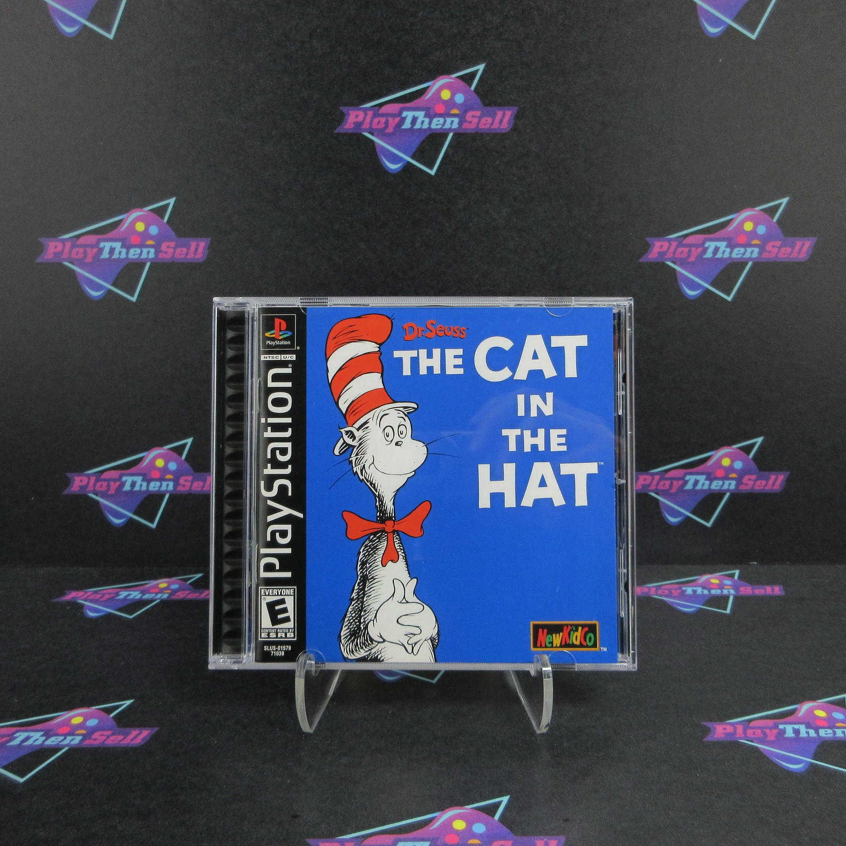 Dr Seuss The Cat in the Hat PS1 PlayStation 1 - Like New