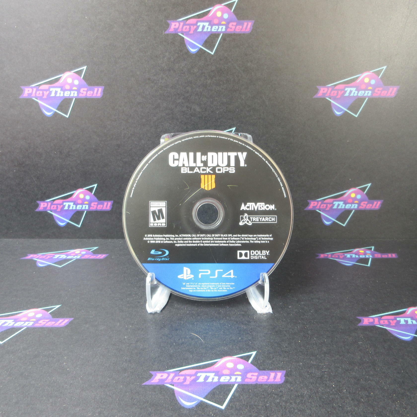 Call of Duty Black Ops 4 PS4 PlayStation 4 Disc Only DD - Very Good