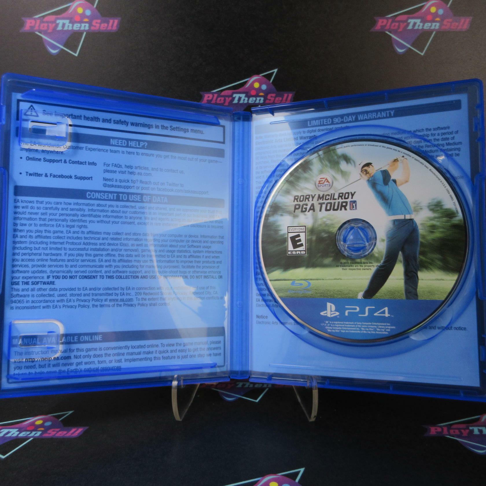 Rory Mcilroy PGA Tour PS4 PlayStation 4 - Like New