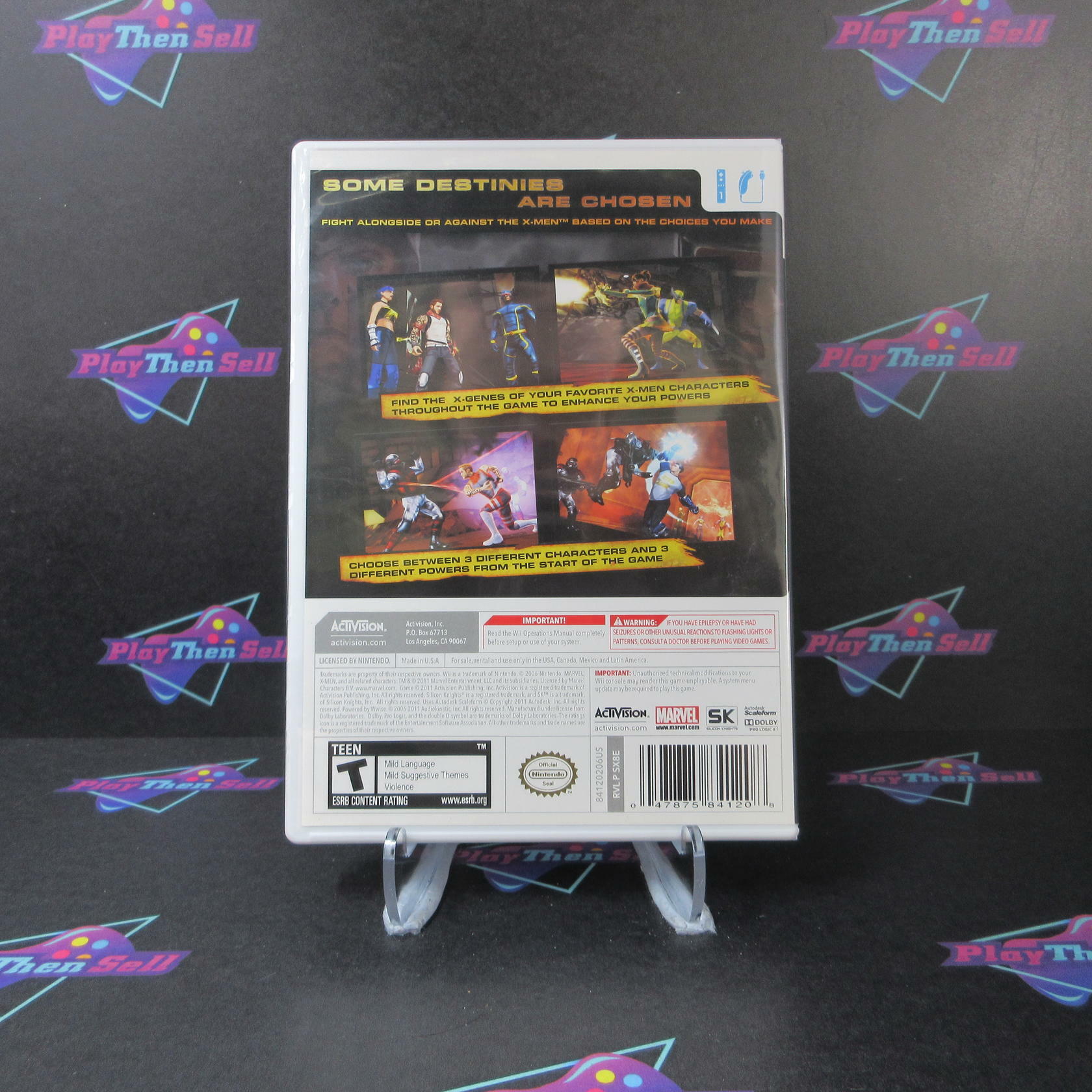 X-Men Destiny Nintendo Wii - Like New