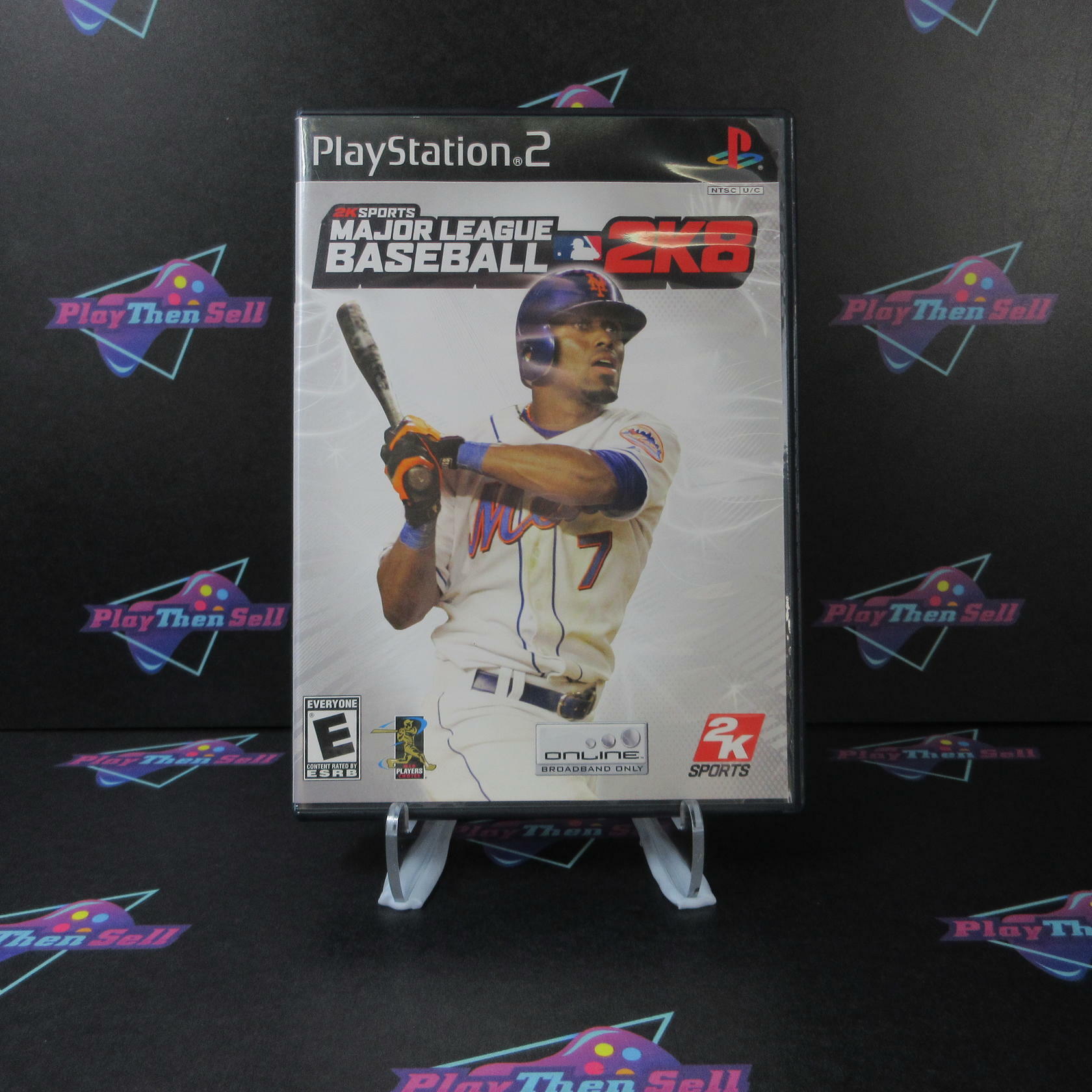 Major League Baseball 2K8 PS2 PlayStation 2 - Like New