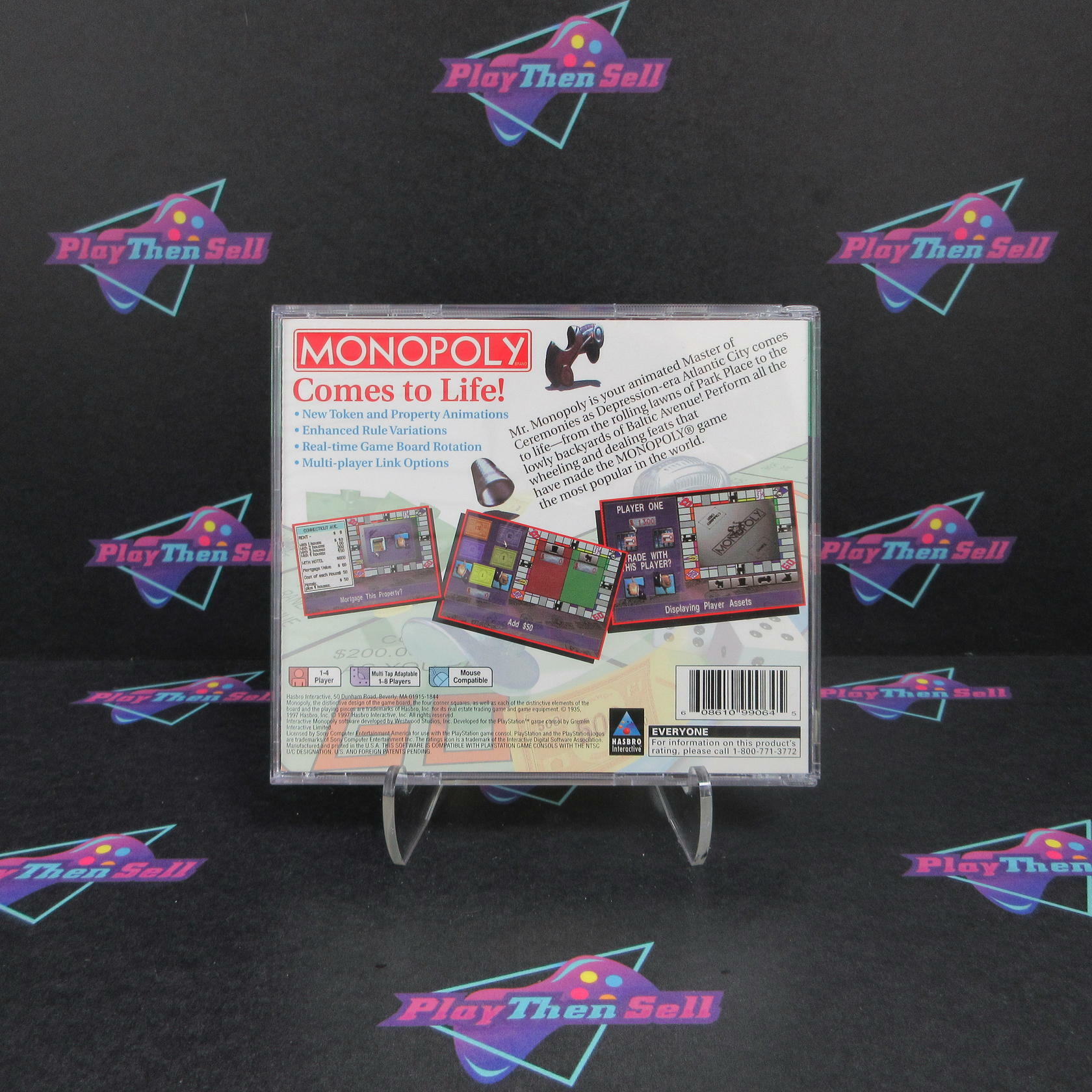 Monopoly PS1 PlayStation 1 Greatest Hits - Like New