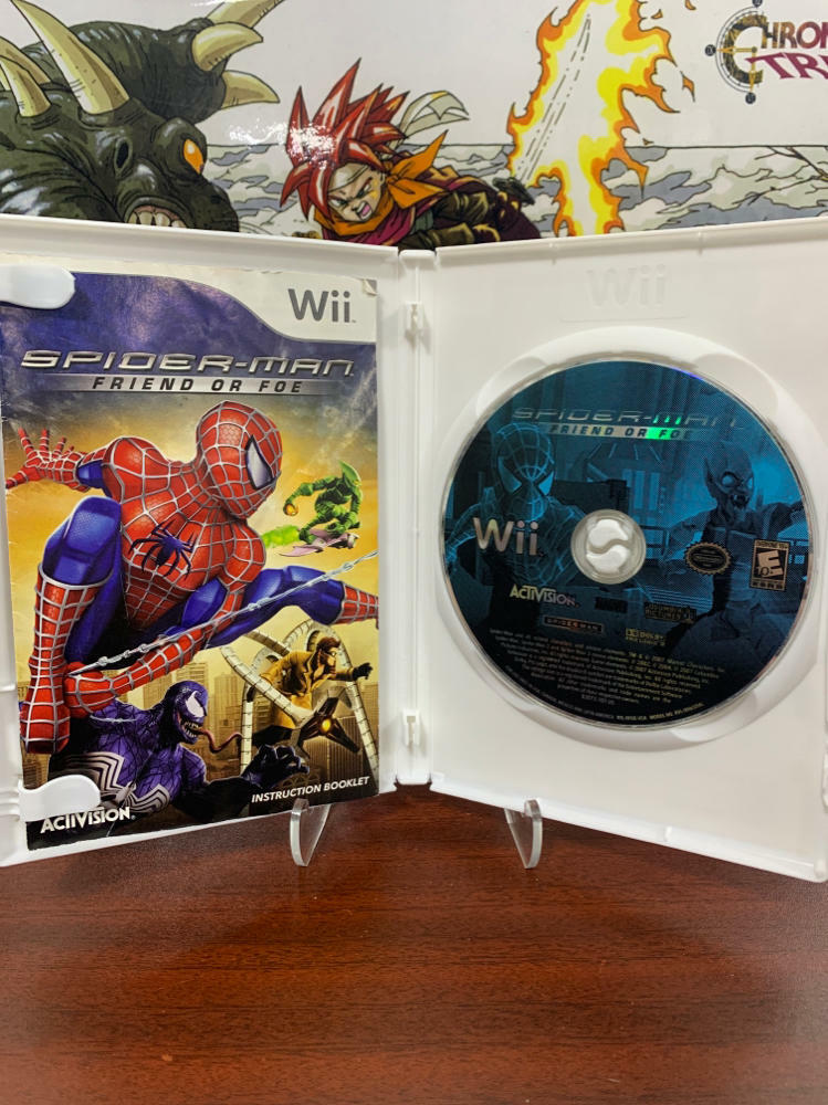 Spiderman Friend or Foe Nintendo Wii - Like New