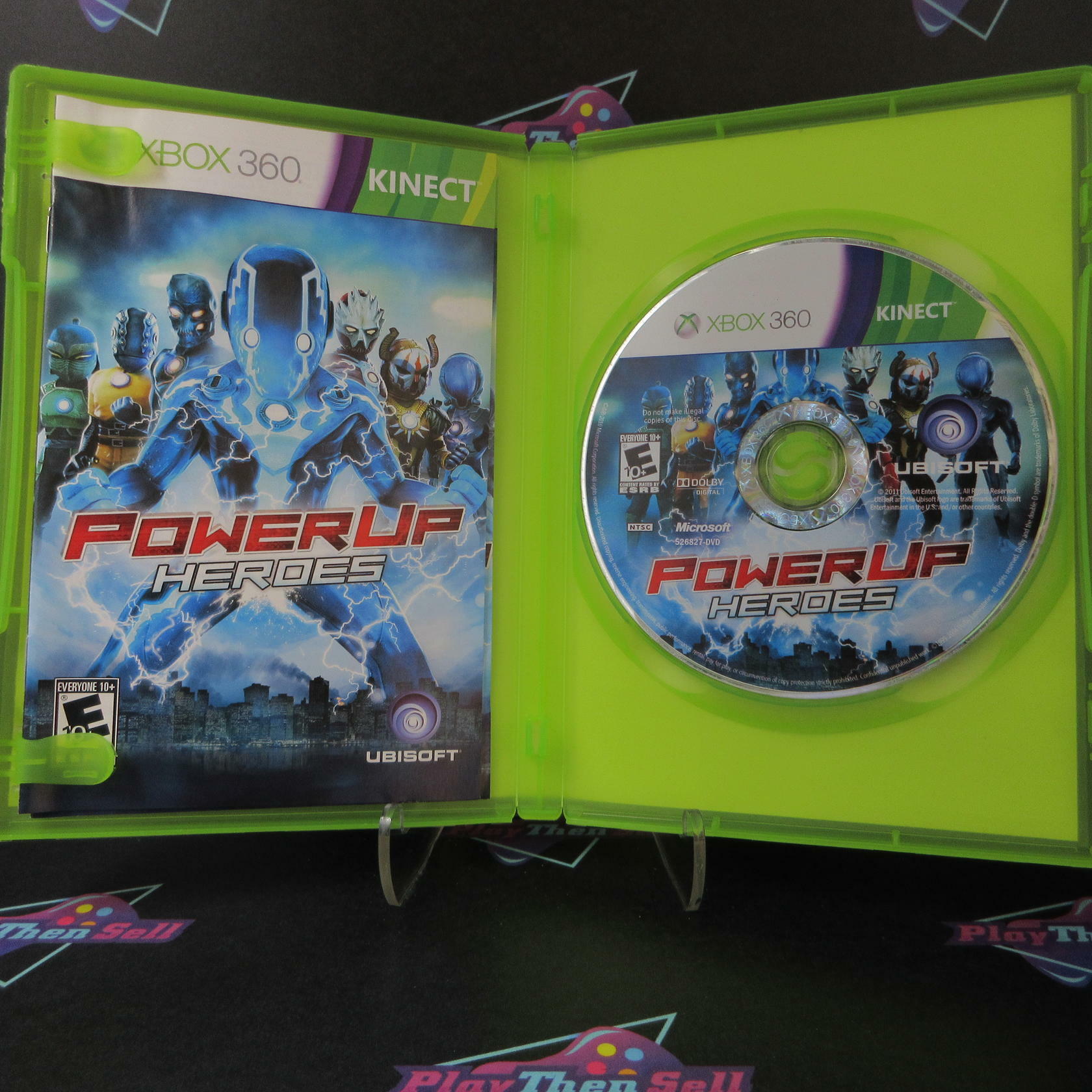PowerUp Heroes - Xbox 360 - Kinect - Like New