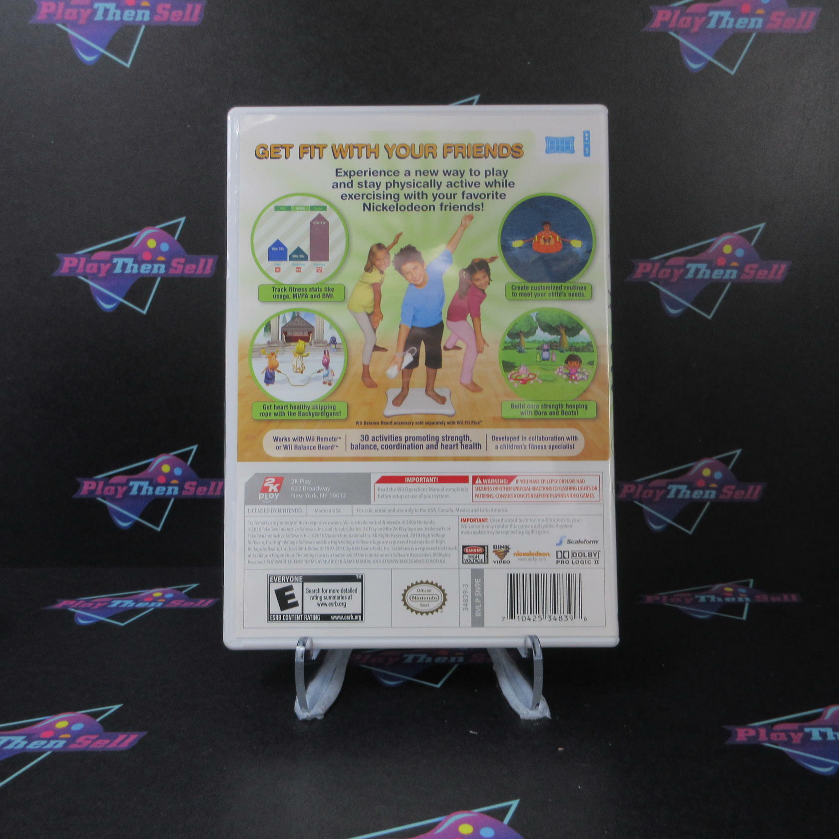 Nickelodeon Fit Nintendo Wii - Like New