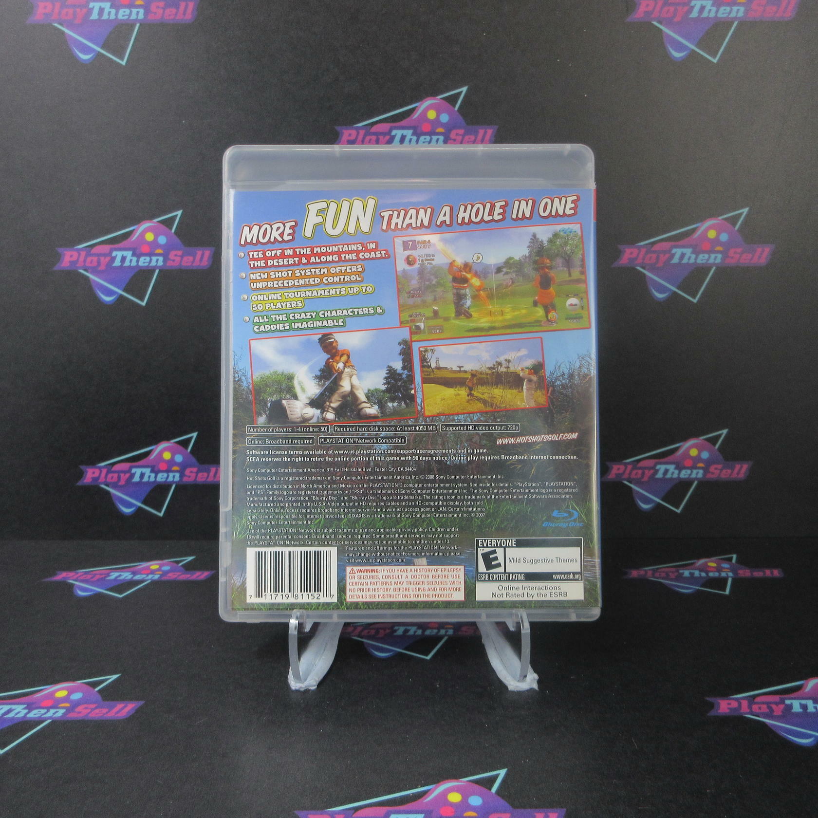 Hot Shots Golf Out of Bounds PS3 PlayStation 3 + Reg Card - Like New
