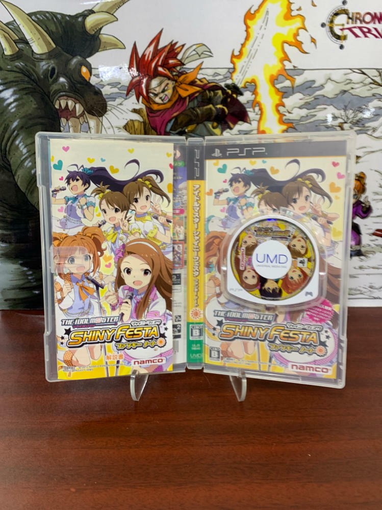 The Idolmaster Shiny Festa Set of 3 Sony PSP - Japan Import - Like New