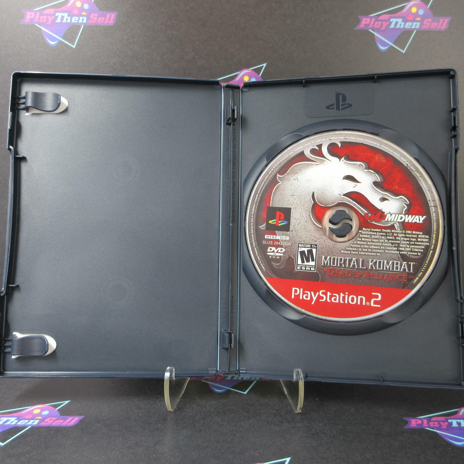 Mortal Kombat Deadly Alliance PS2 PlayStation 2 GH - Very Good