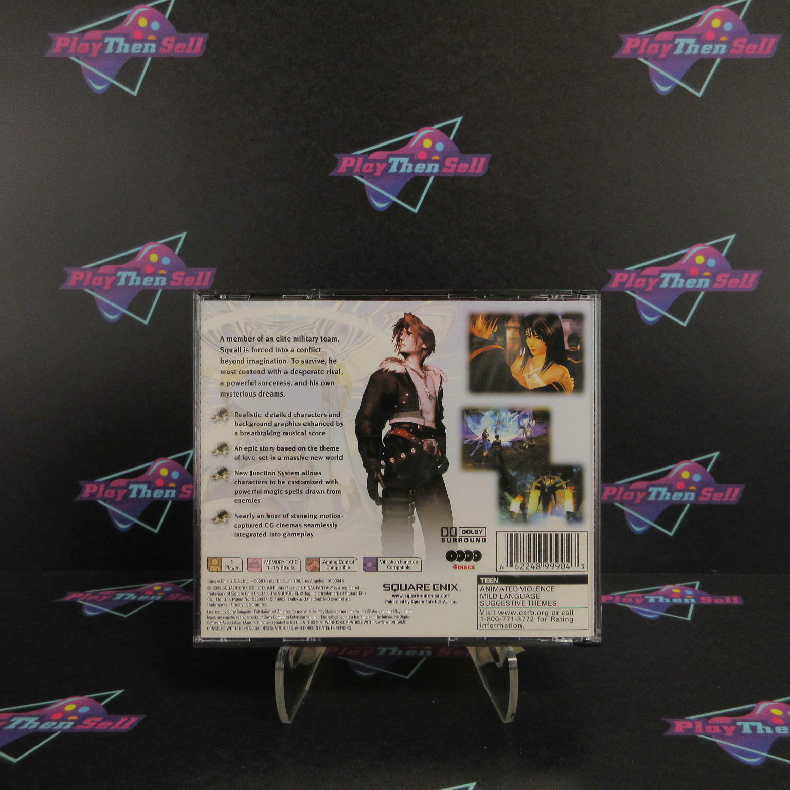 Final Fantasy VIII PS1 PlayStation 1 GH MD - Very Good