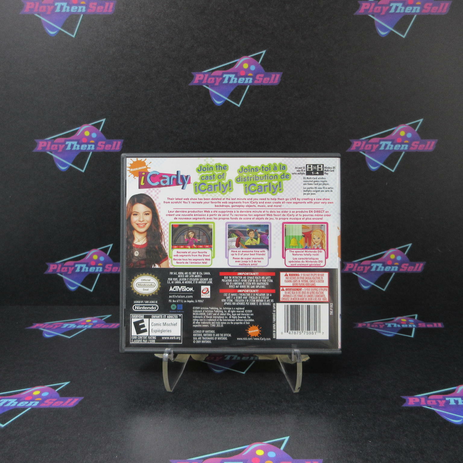 iCarly Nintendo DS - Like New