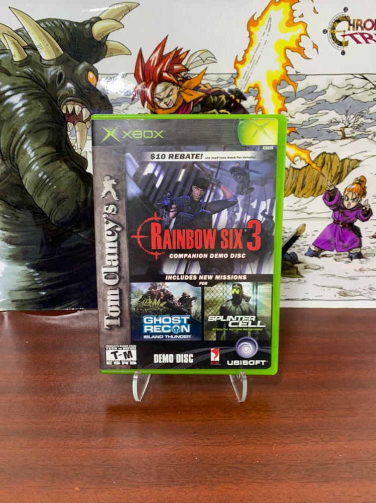 Tom Clancy's Rainbow Six 3 Demo Disc Xbox AD - Very Good
