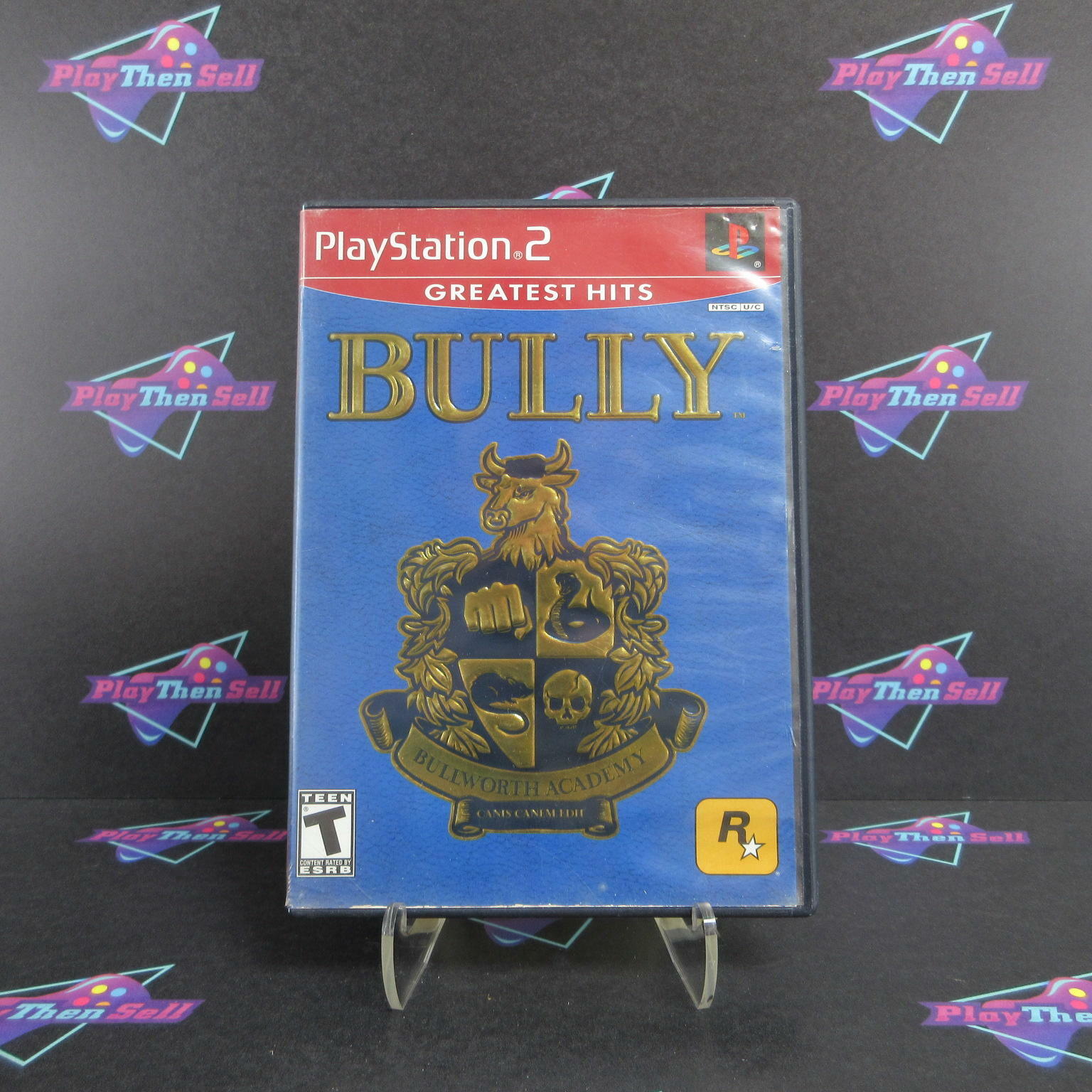 Bully GH PS2 PlayStation 2 AD/NM - Very Good