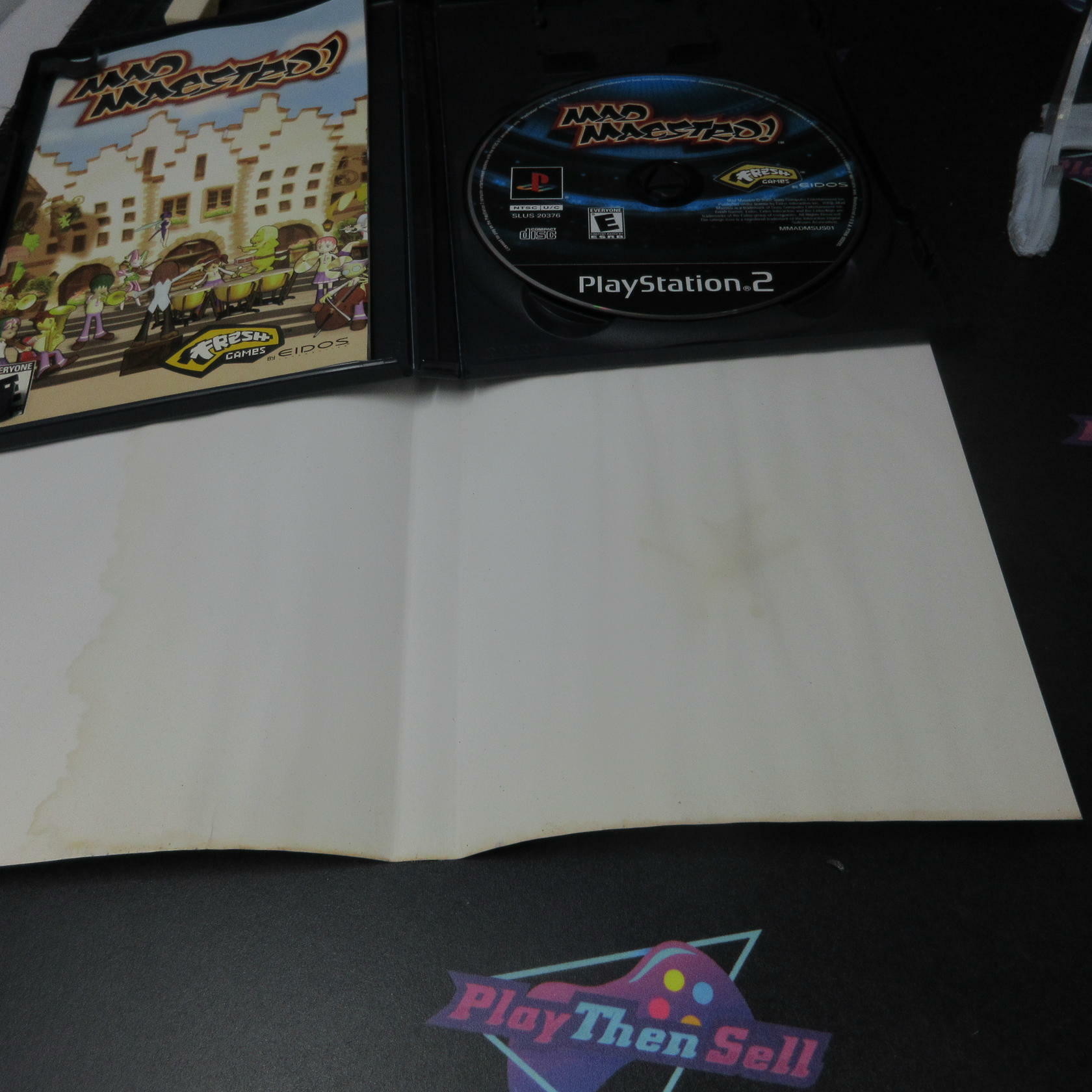 Mad Maestro! + Reg Card PS2 PlayStation 2 AD Complete CIB - Very Good
