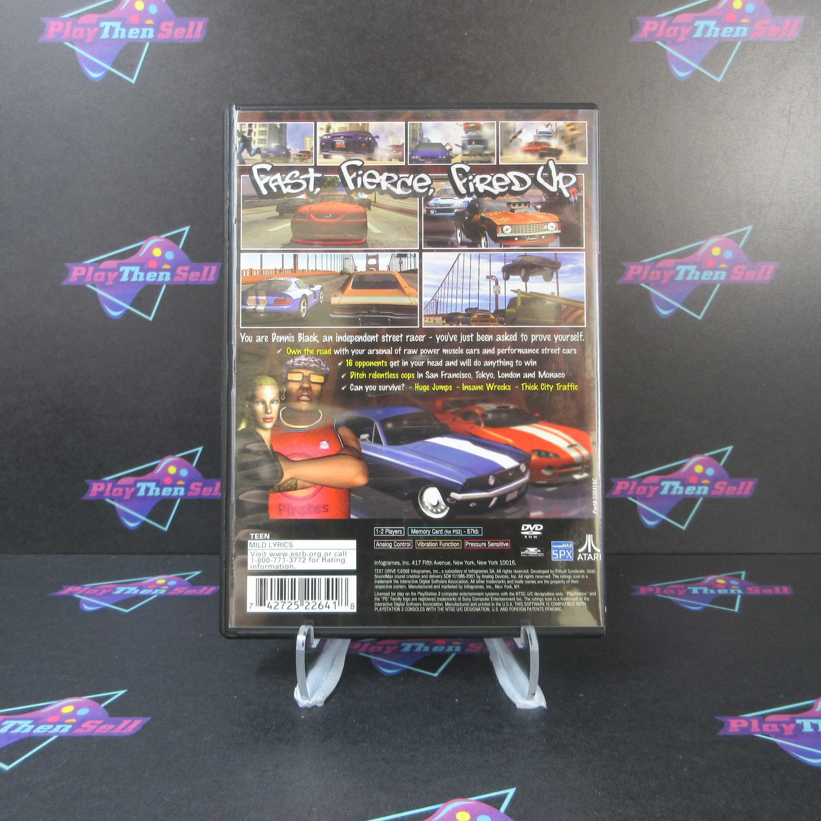 Test Drive PS2 PlayStation 2 - Like New