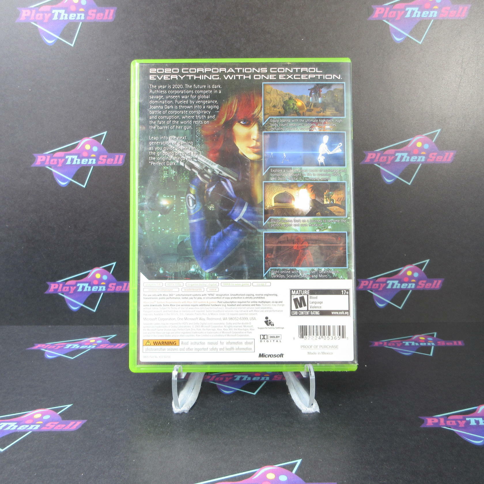 Perfect Dark Zero Xbox 360 - Very Good