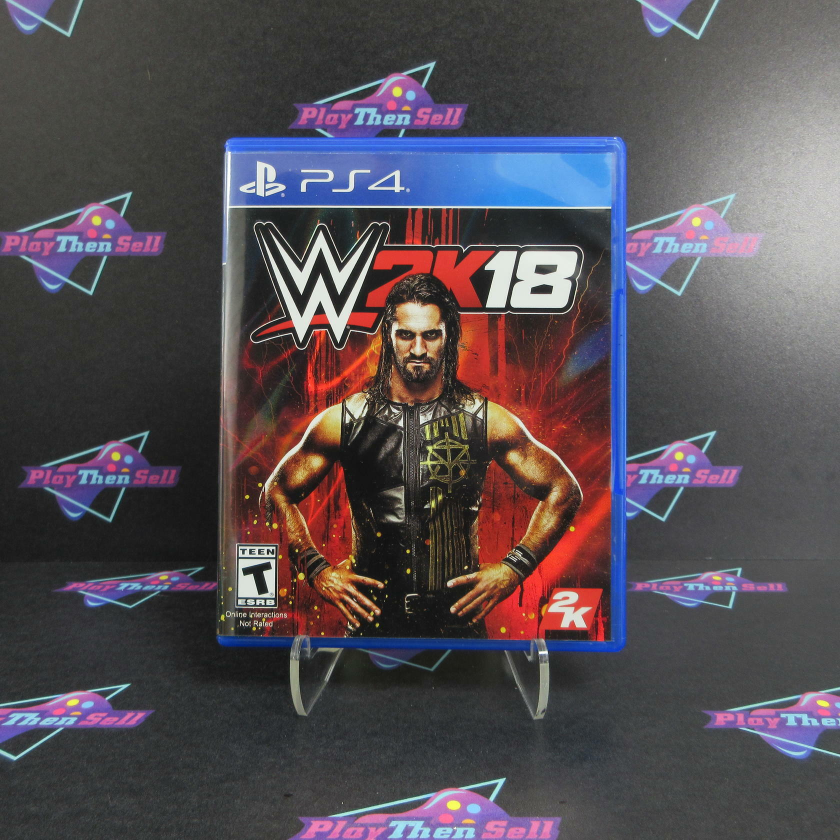 WWE 2K18 PS4 PlayStation 4 - Like New