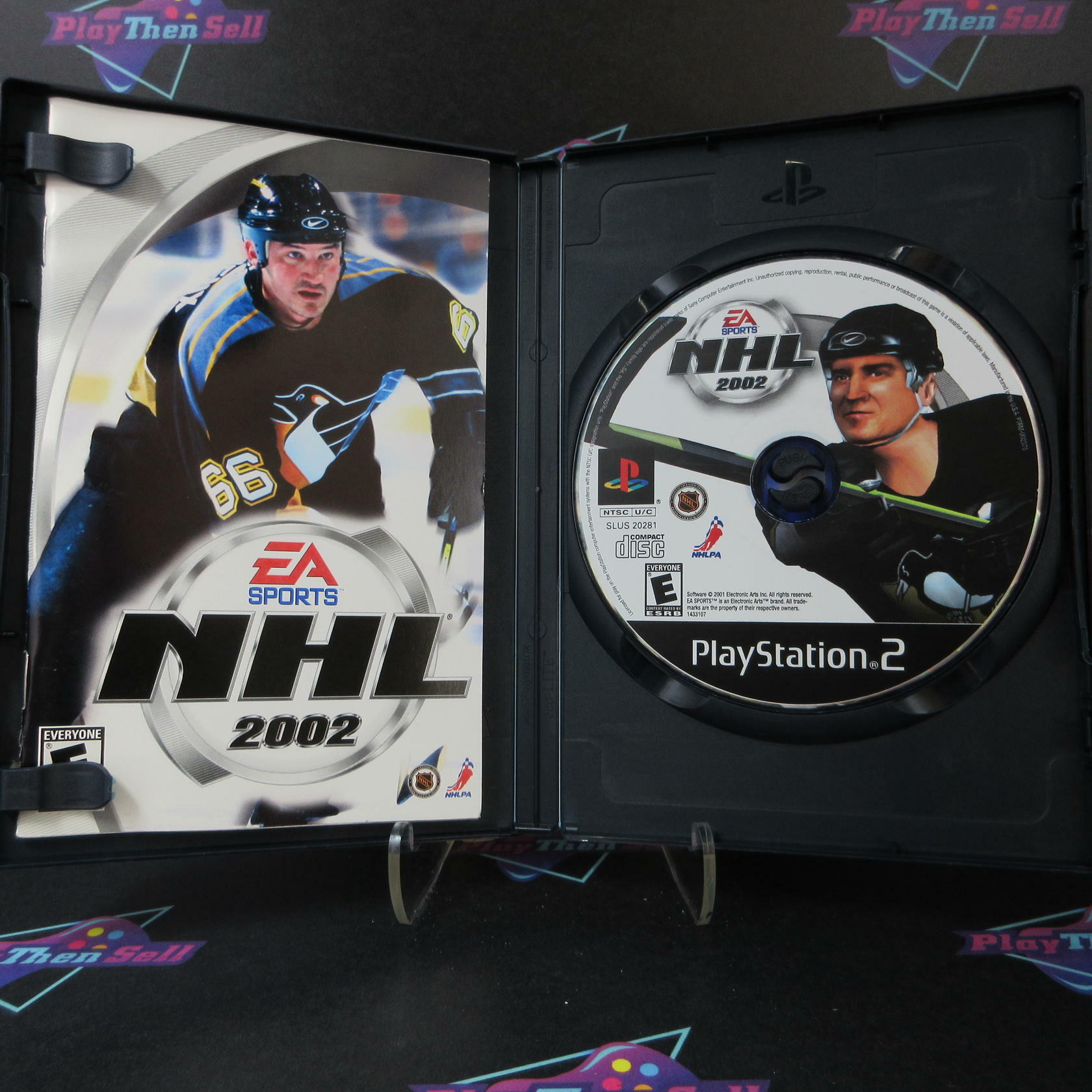 NHL 2002 PS2 PlayStation 2 + Reg Card - Like New