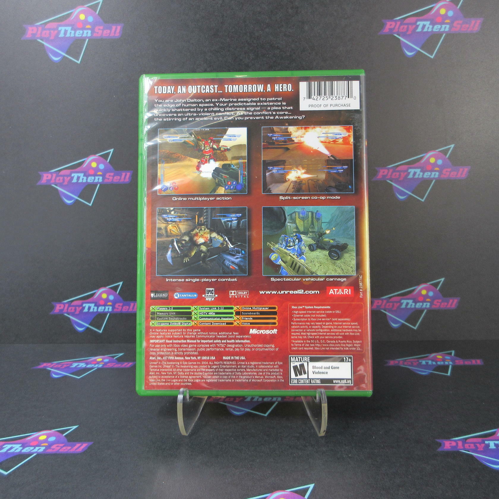 Unreal II The Awakening Xbox - Like New